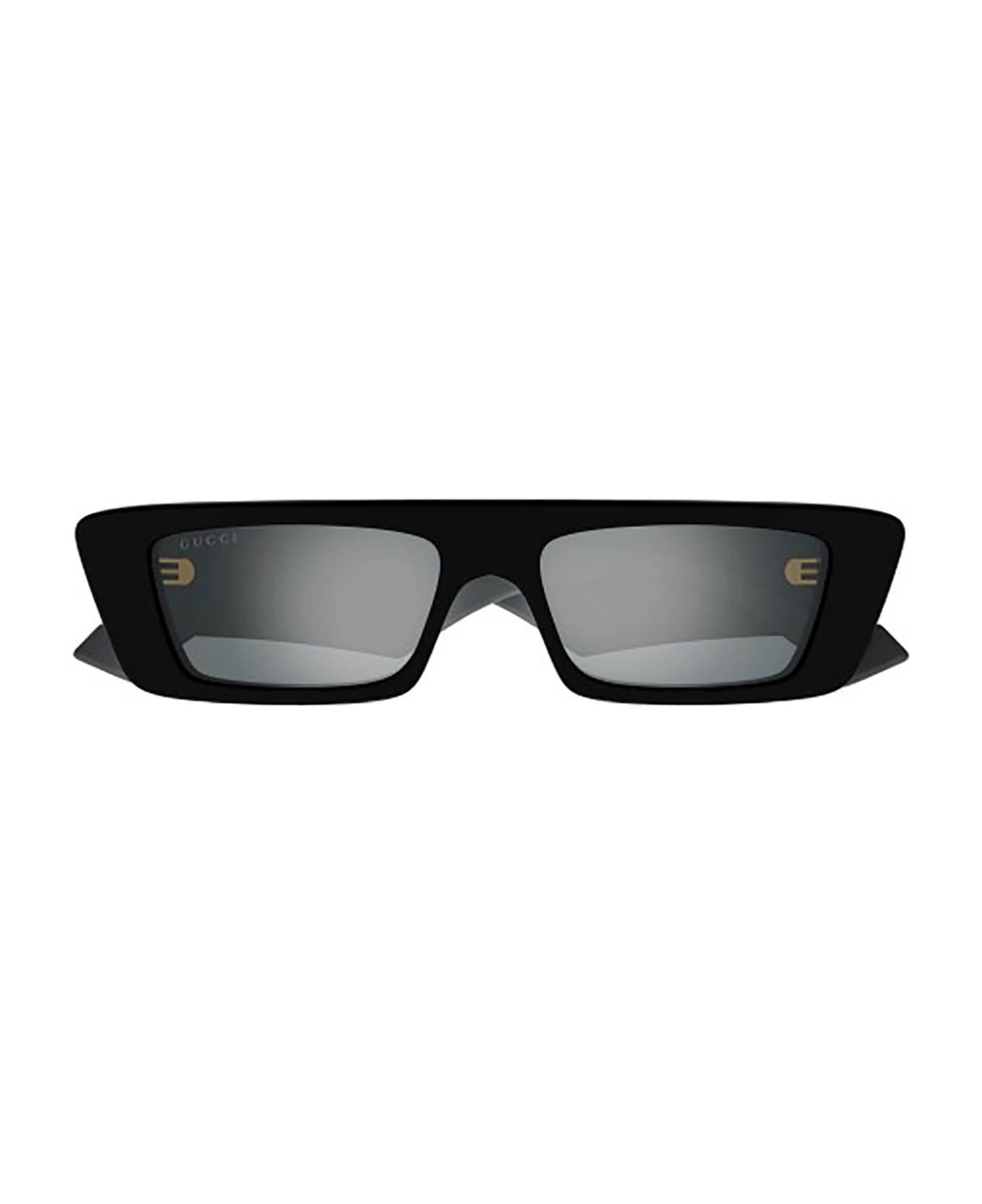 Gucci Eyewear GG1331S Sunglasses - Black Grey Silver