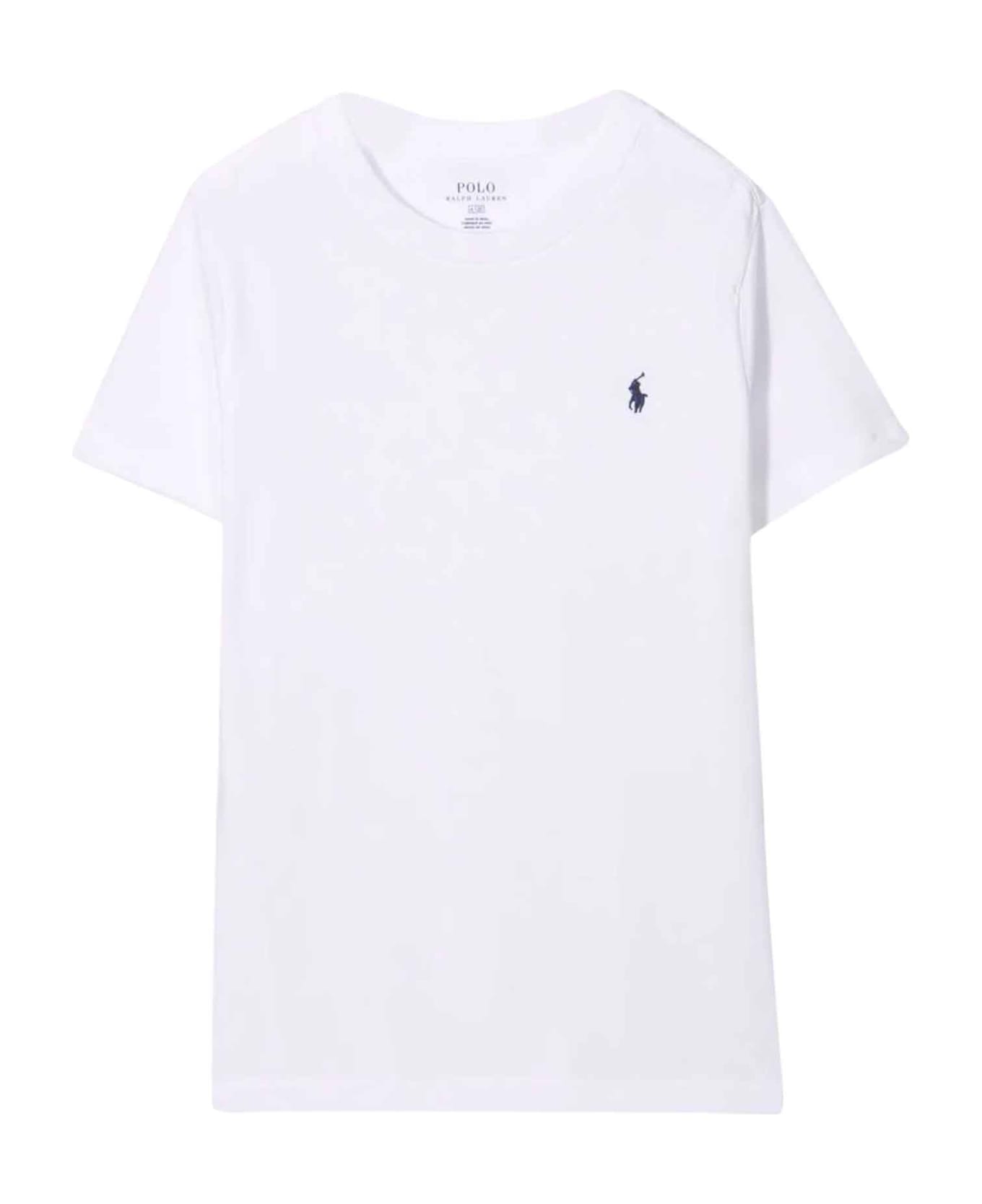 Ralph Lauren White T-shirt With Logo - White