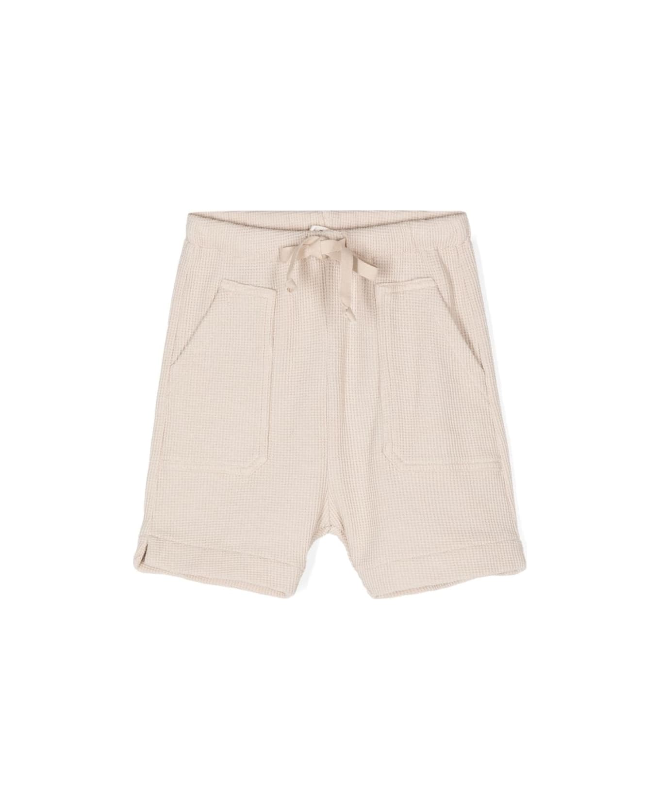 Zhoe & Tobiah Shorts Con Coulisse - Beige ボトムス