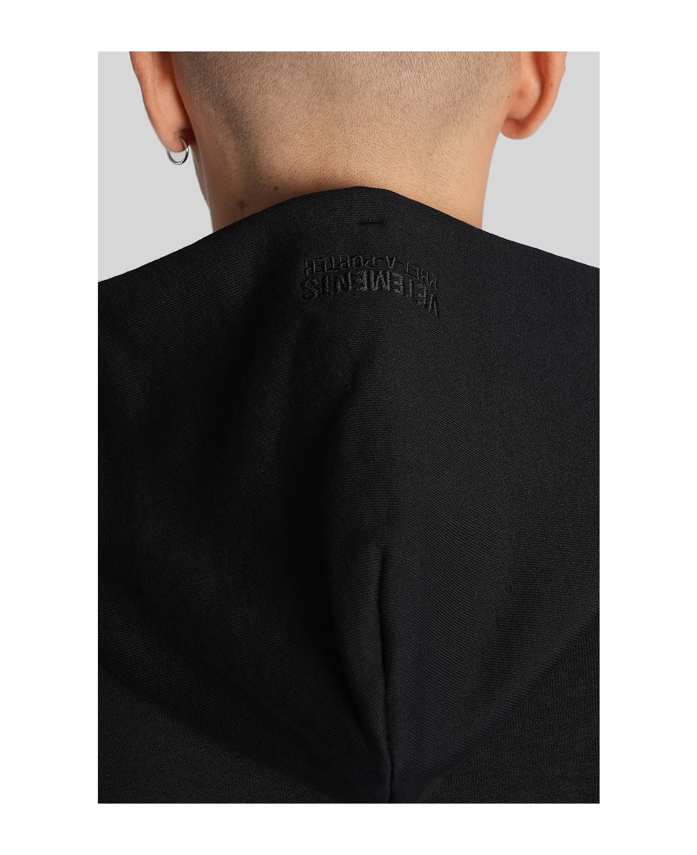 VETEMENTS Sweatshirt In Black Cotton - black