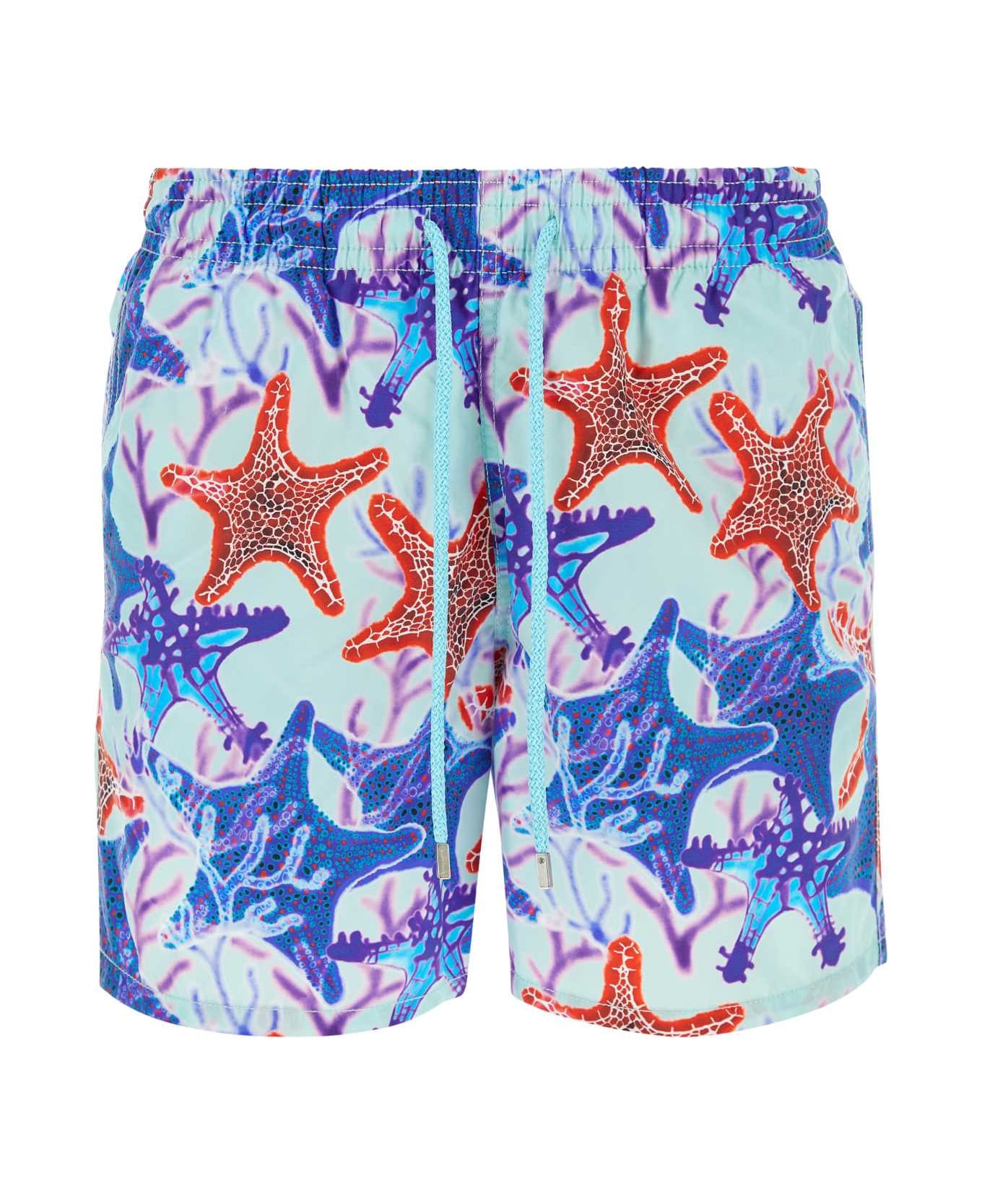 Vilebrequin Printed Nylon Swimming Shorts - THALASSA