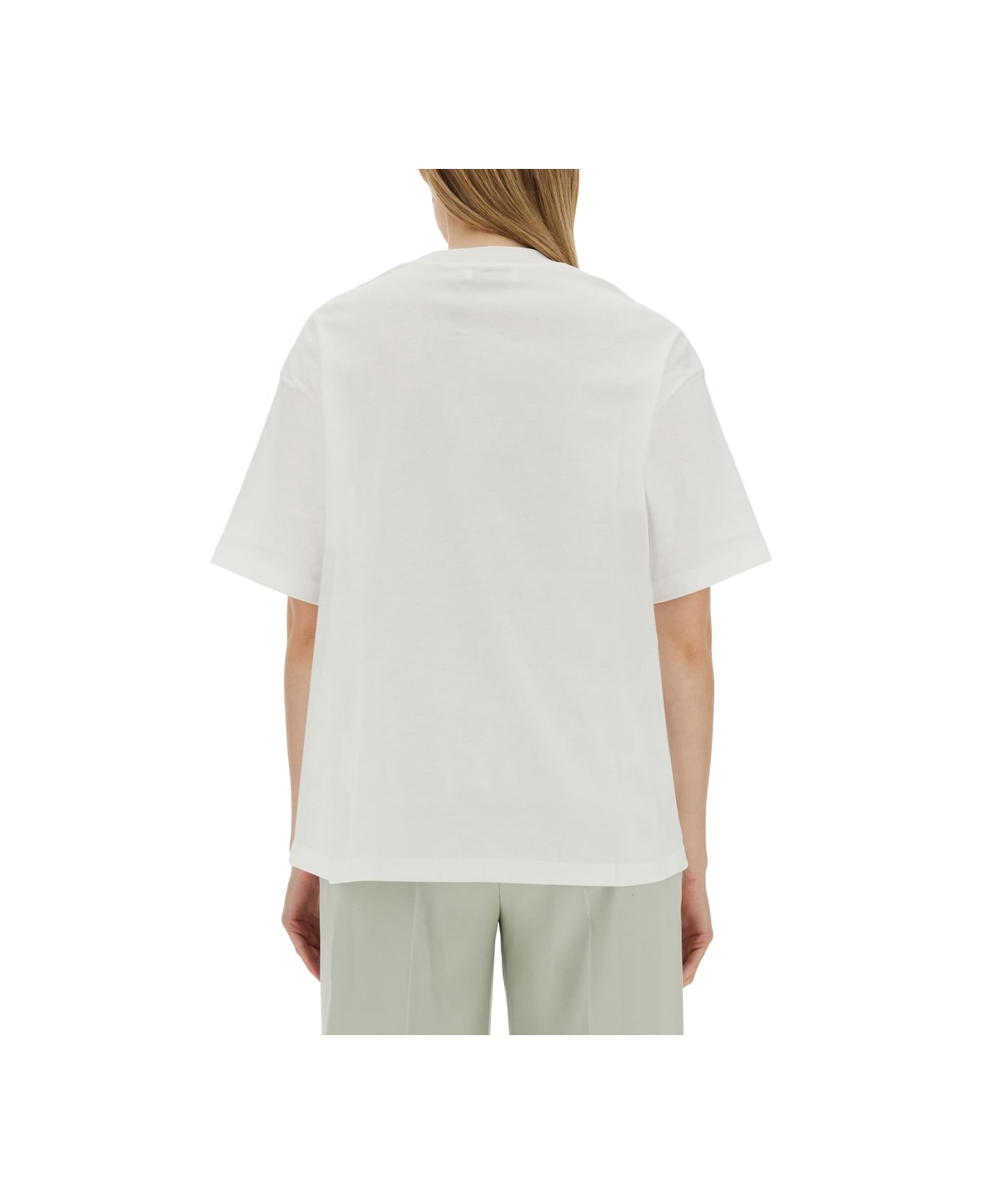 Lanvin T-shirt With Logo - WHITE Tシャツ