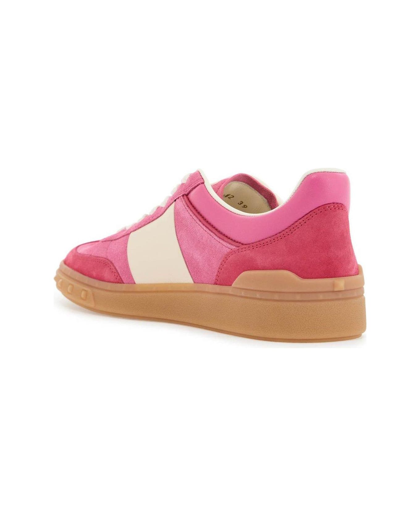 Valentino Garavani Upvillage Crosta Low-top Sneakers - Fuchsia