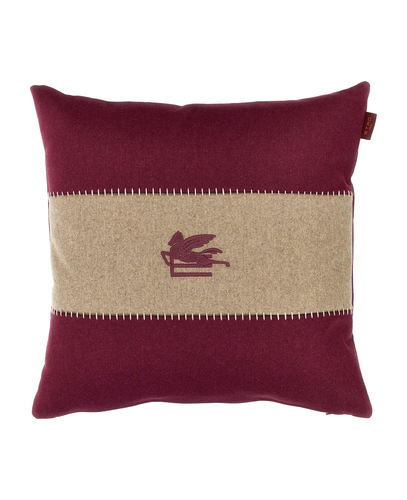 Etro 'pegaso' Cushion - Purple