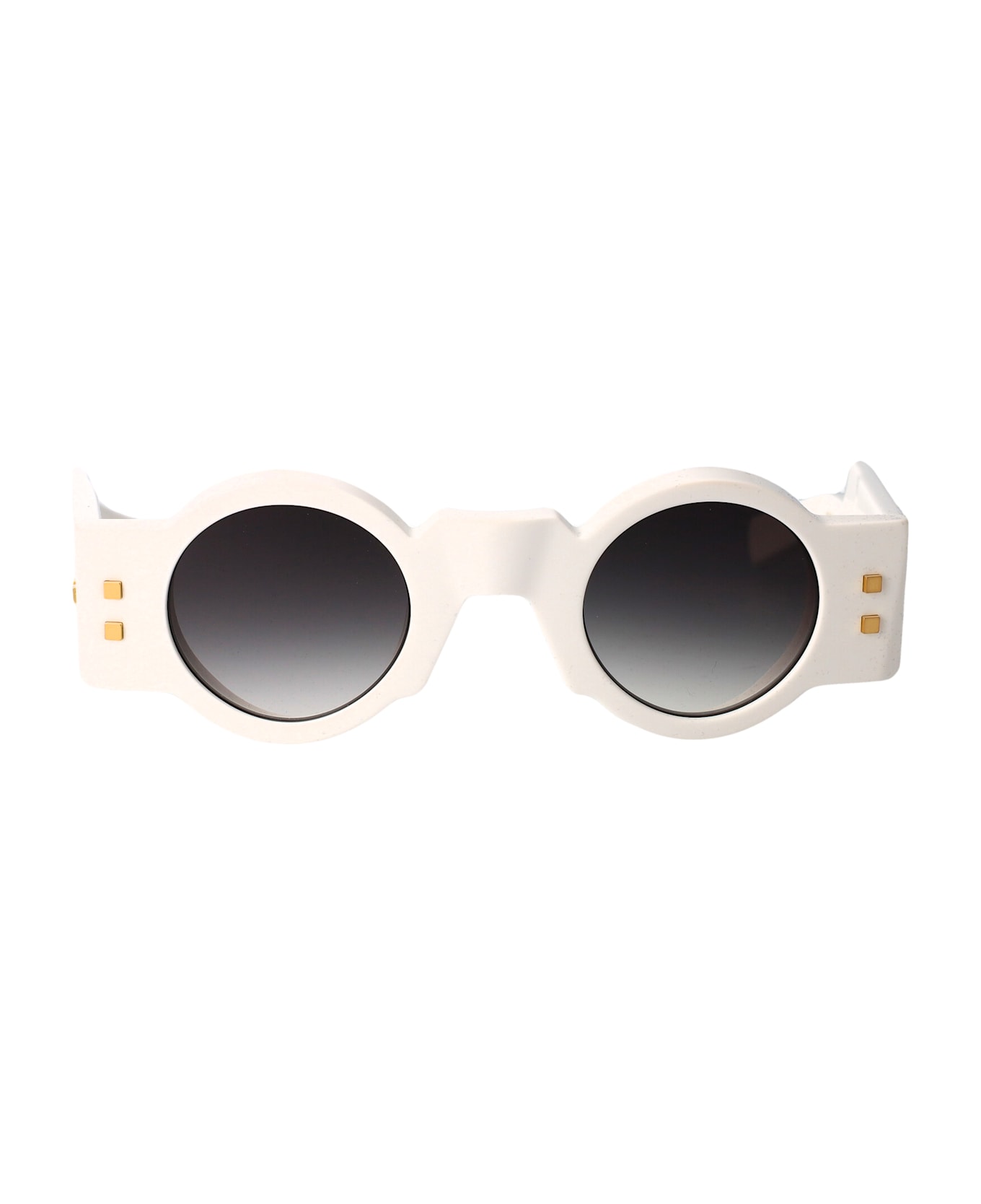 Balmain Olivier Sunglasses - WHT - GLD