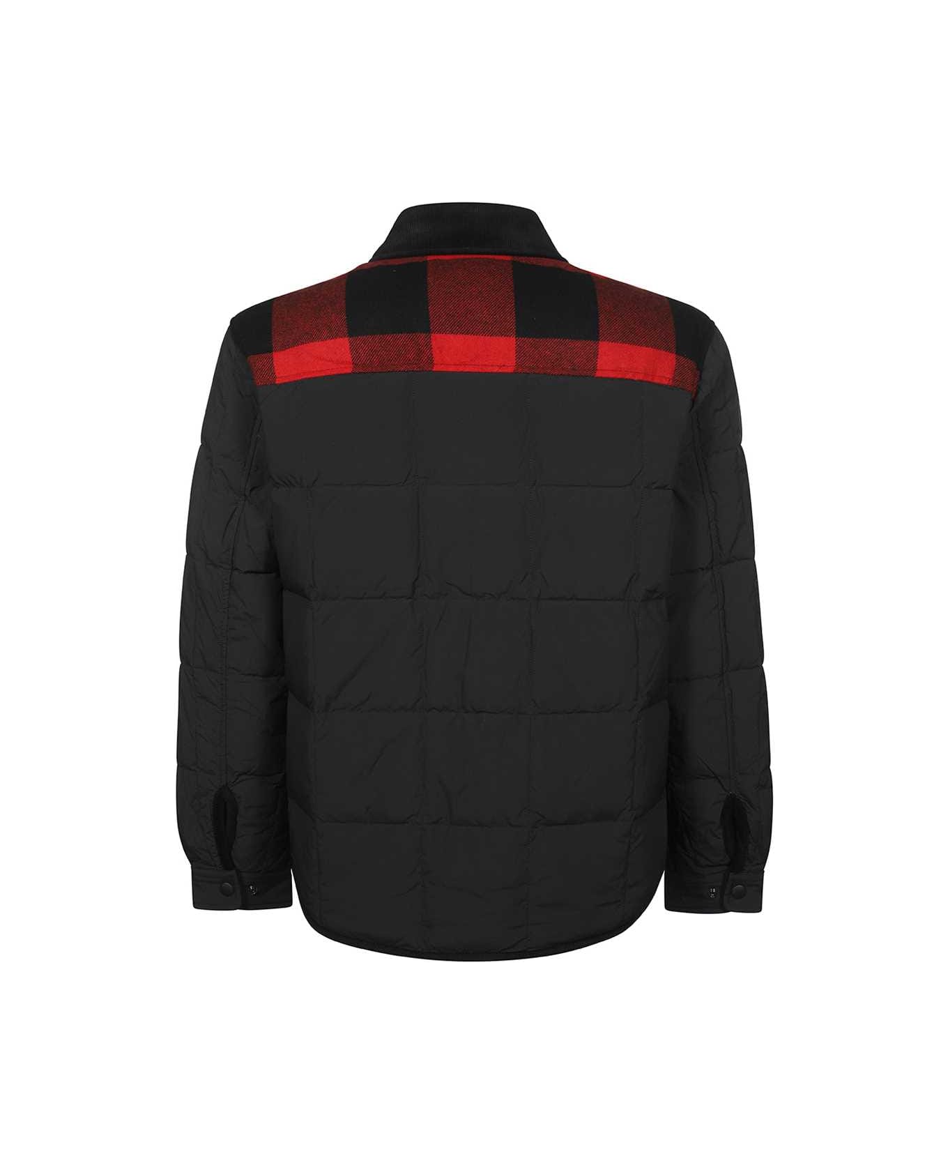 Woolrich Heritage Terrain Padded Jacket - black レインコート