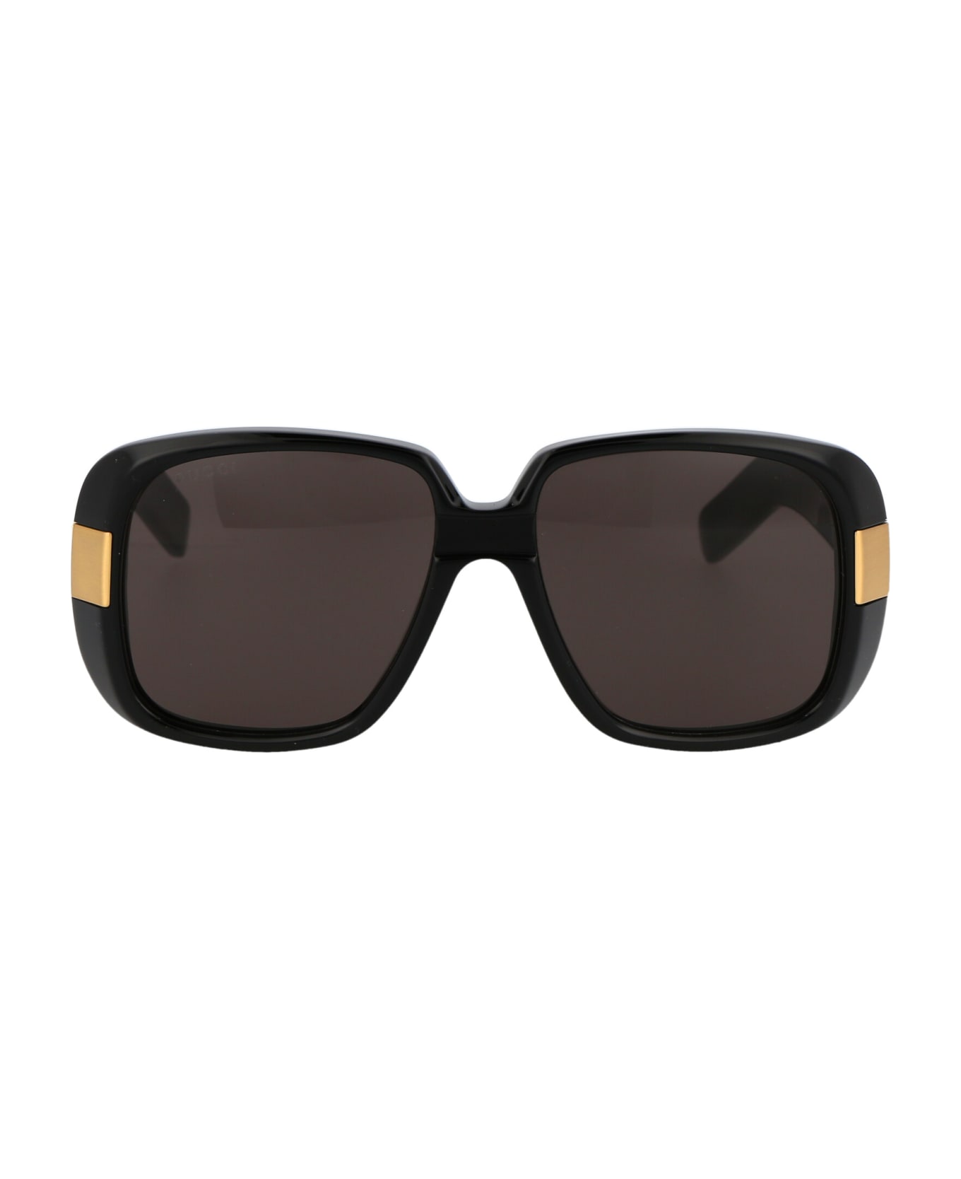 Gucci Eyewear Gg0318s Sunglasses - 005 BLACK BLACK GREY