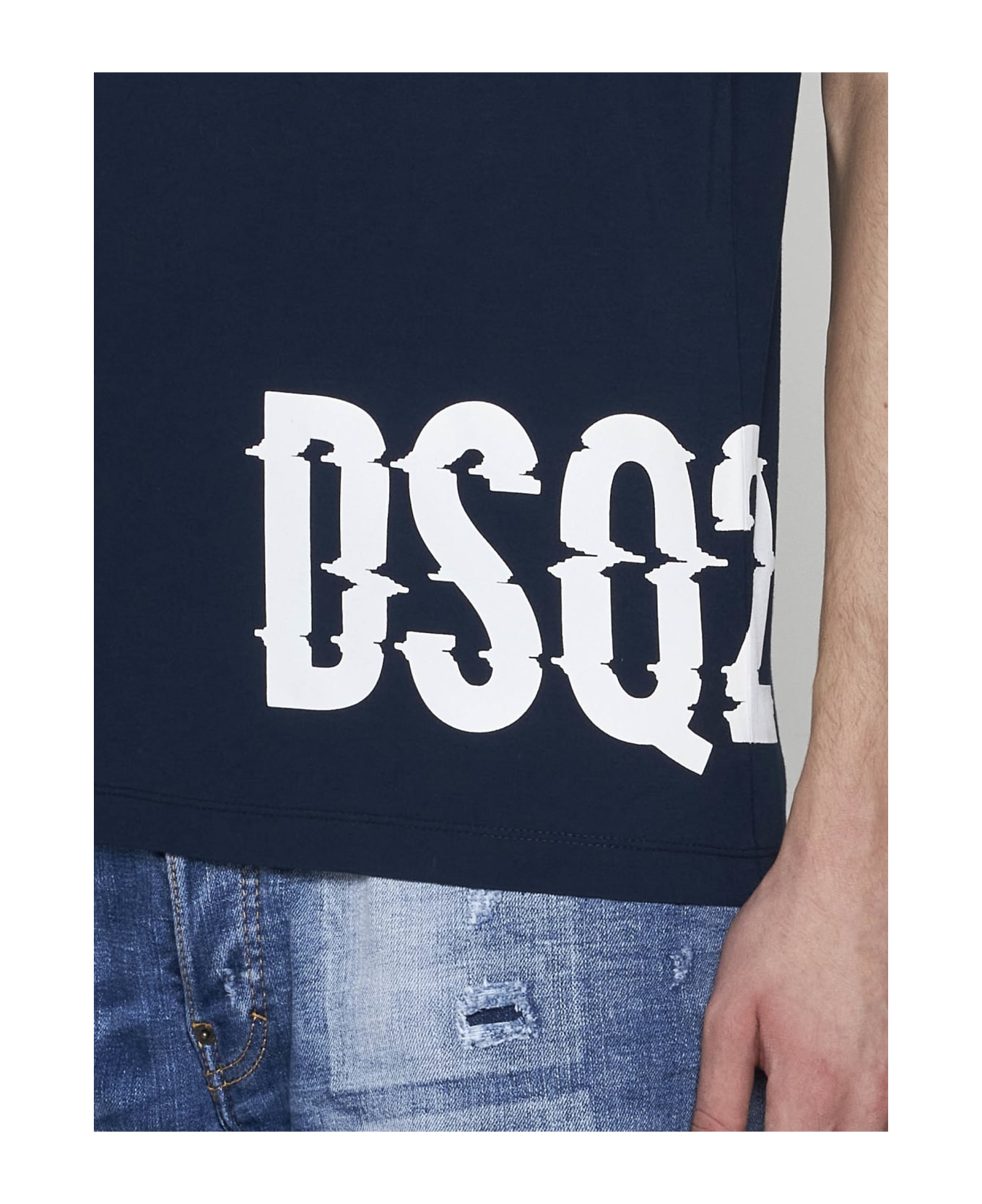 Dsquared2 T-shirt - Blue navy