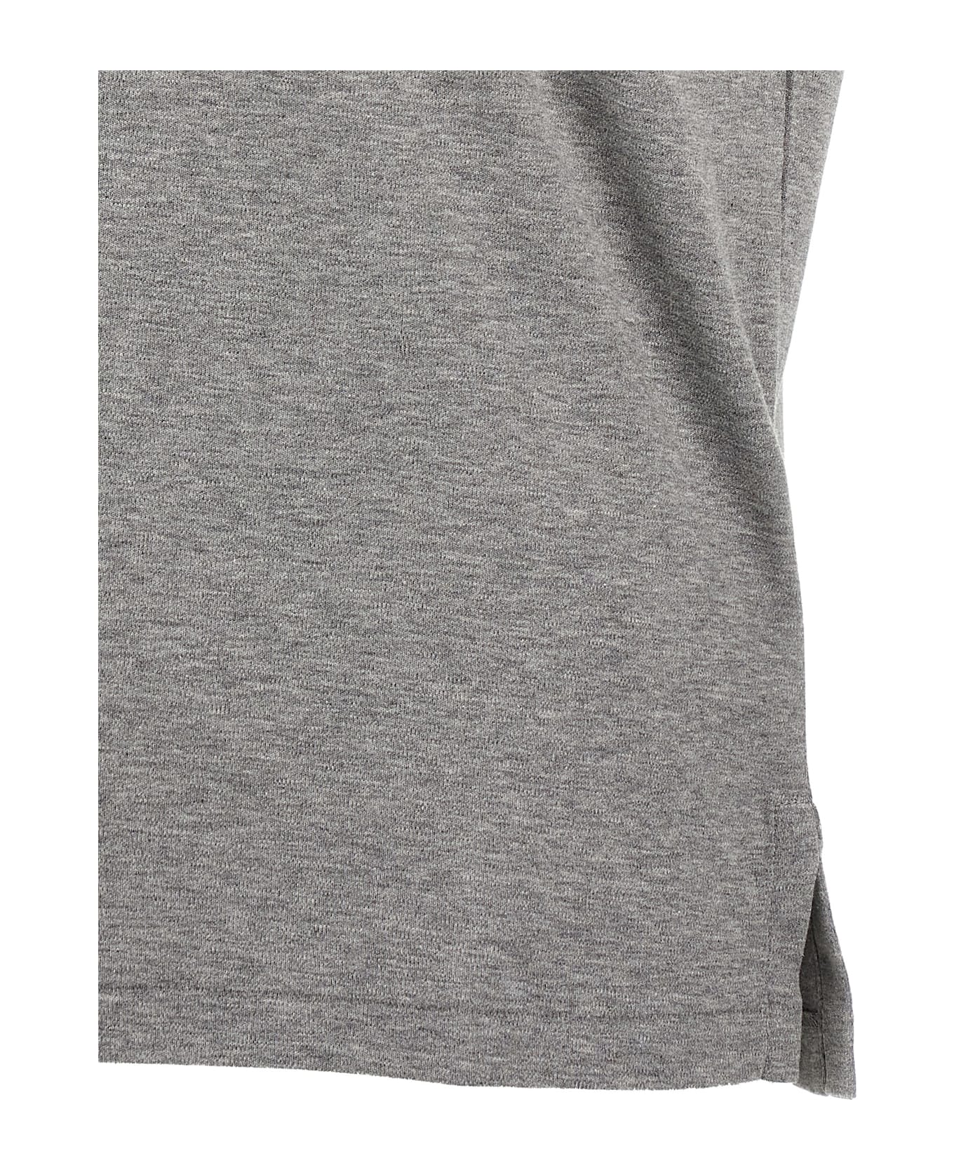 Polo Ralph Lauren Logo Embroidery Polo Shirt - Gray