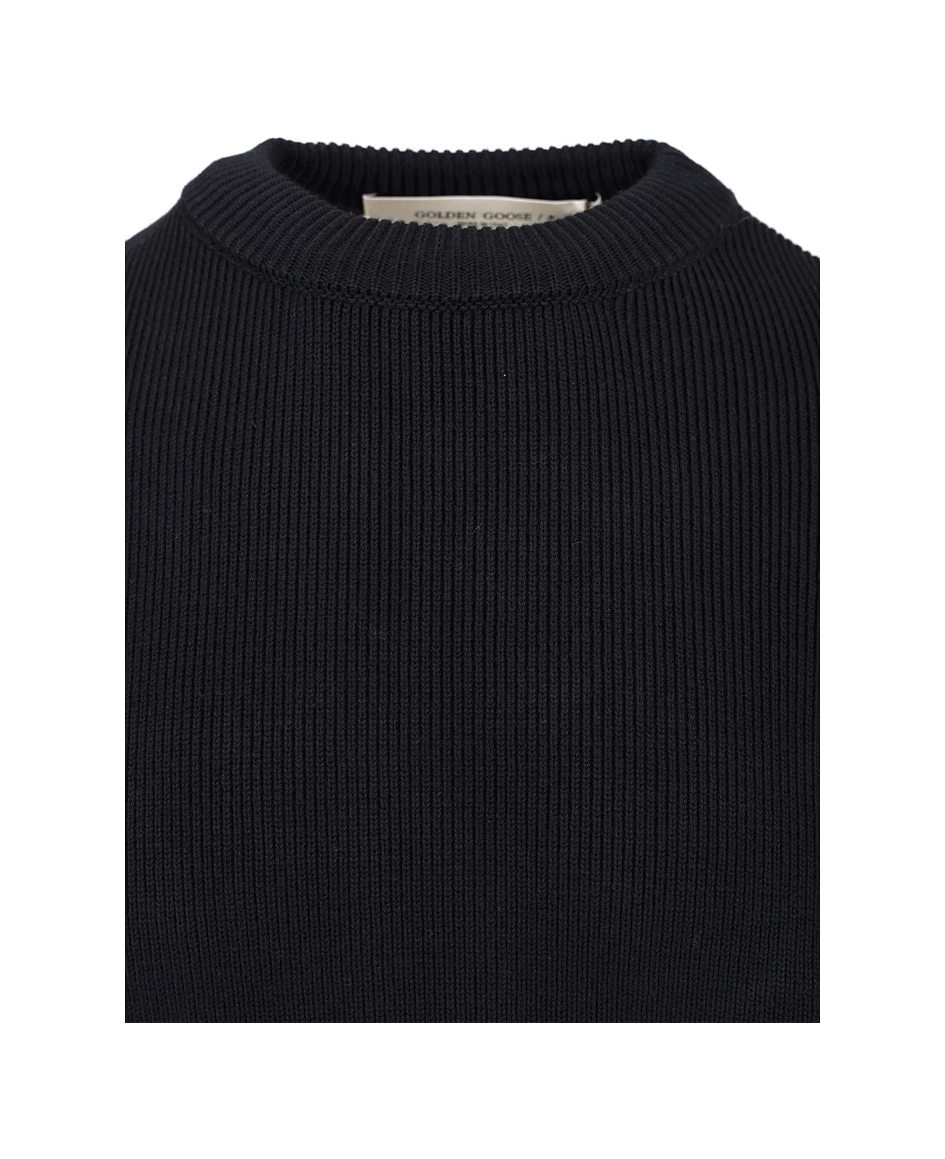 Golden Goose Crewneck Sweater - Dark Blue