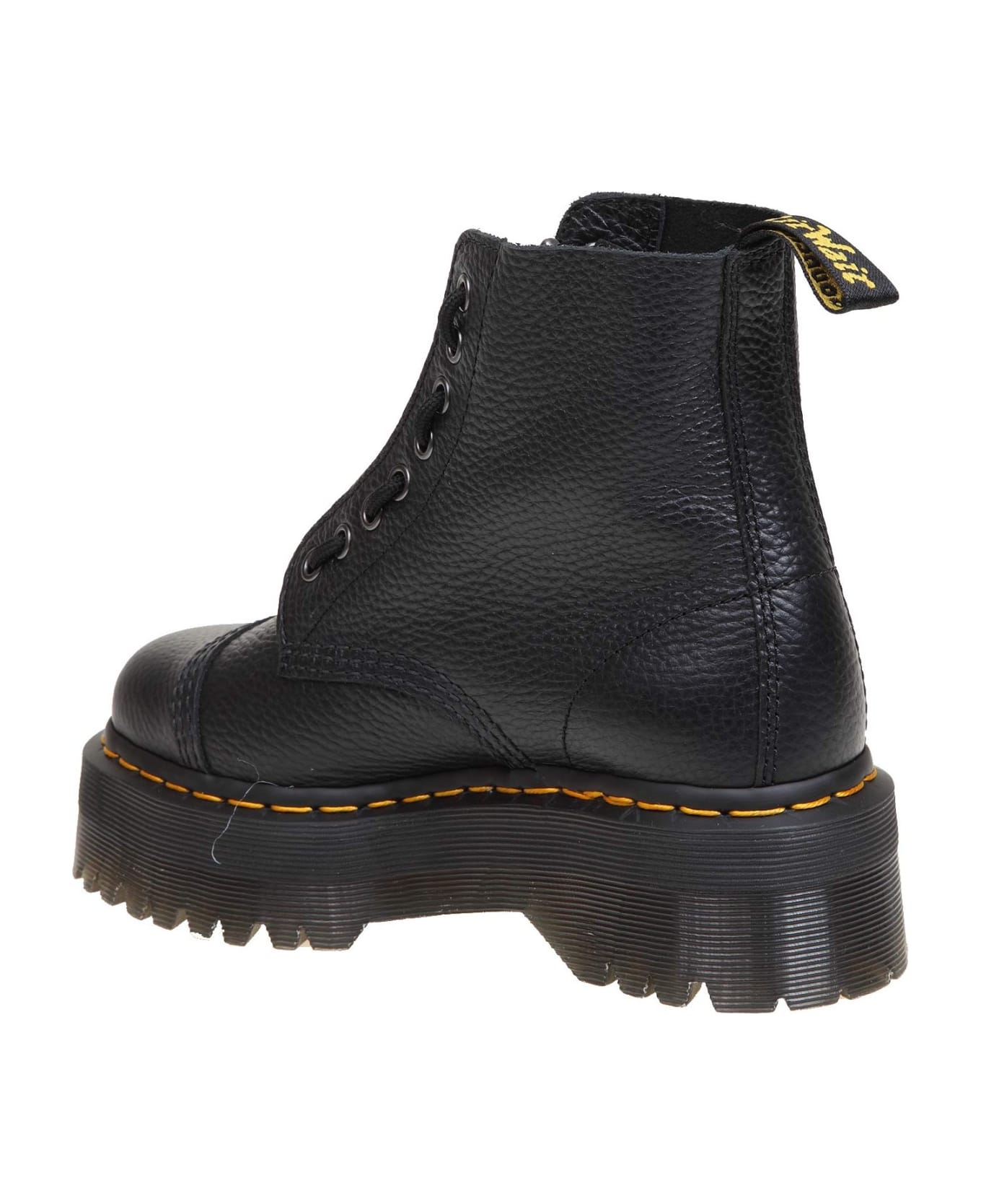 Dr. Martens Dr.martens Sinclair Boots In Black Leather - Black