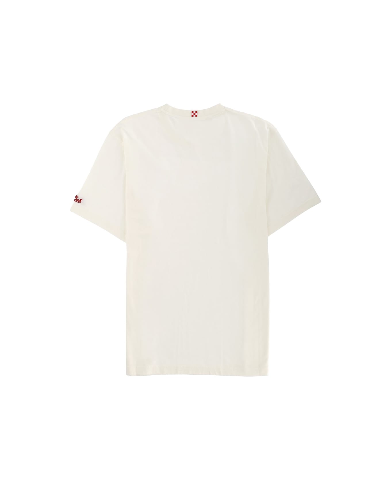 MC2 Saint Barth T-shirt With Print - POWDER