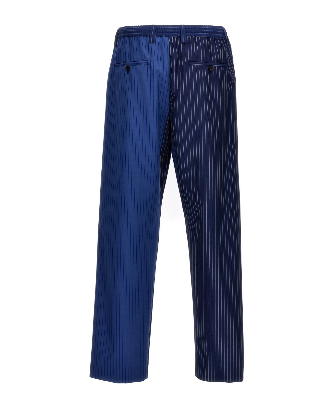 Marni Striped Trousers - Blue ボトムス