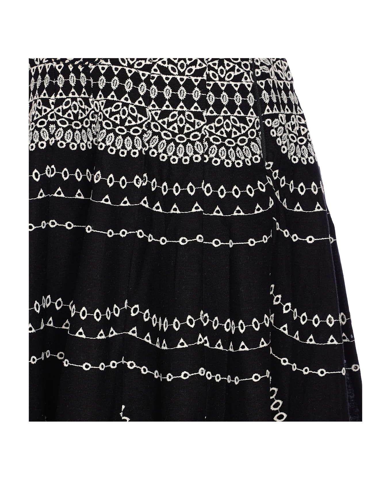 Charo Ruiz Iris Long Dress - Black