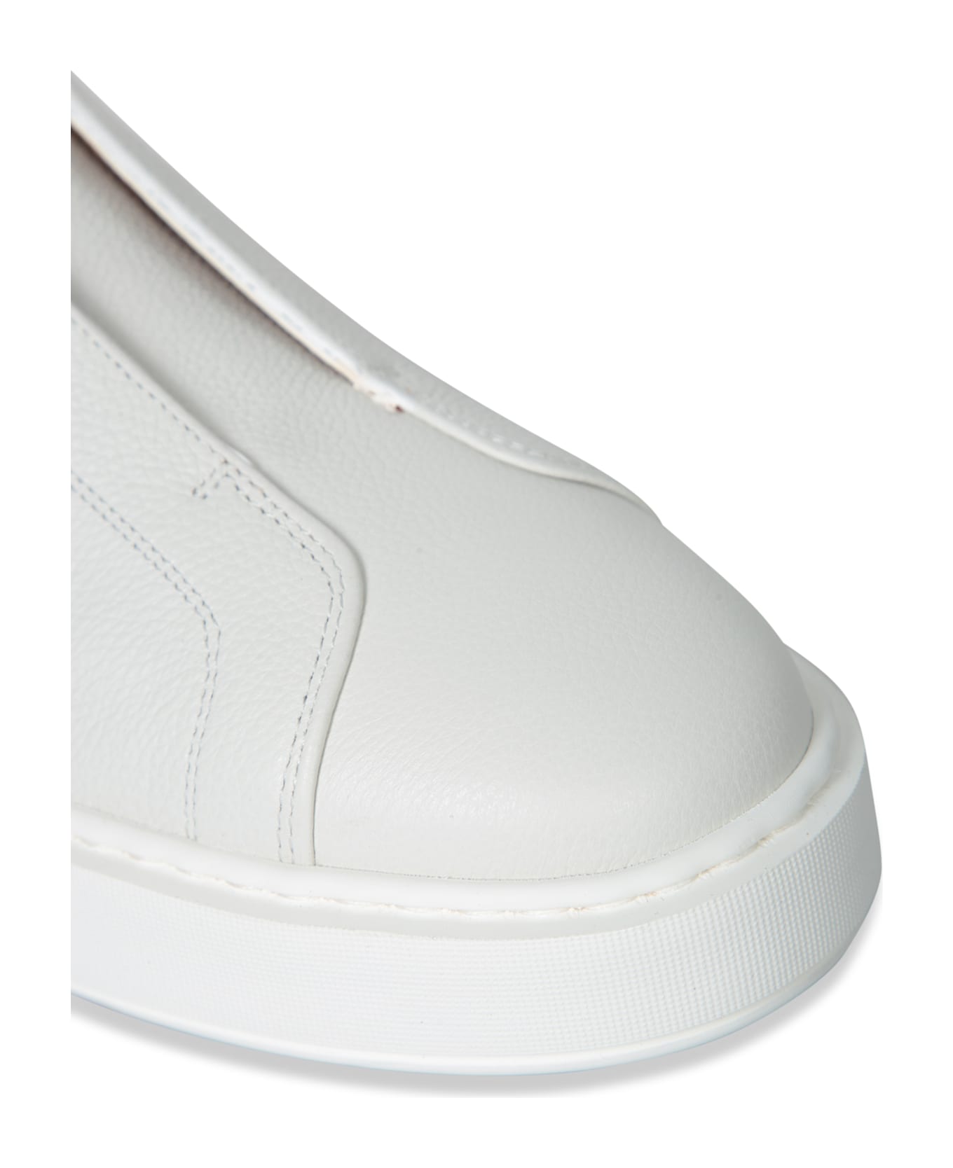 Santoni Victory White Sneakers - White