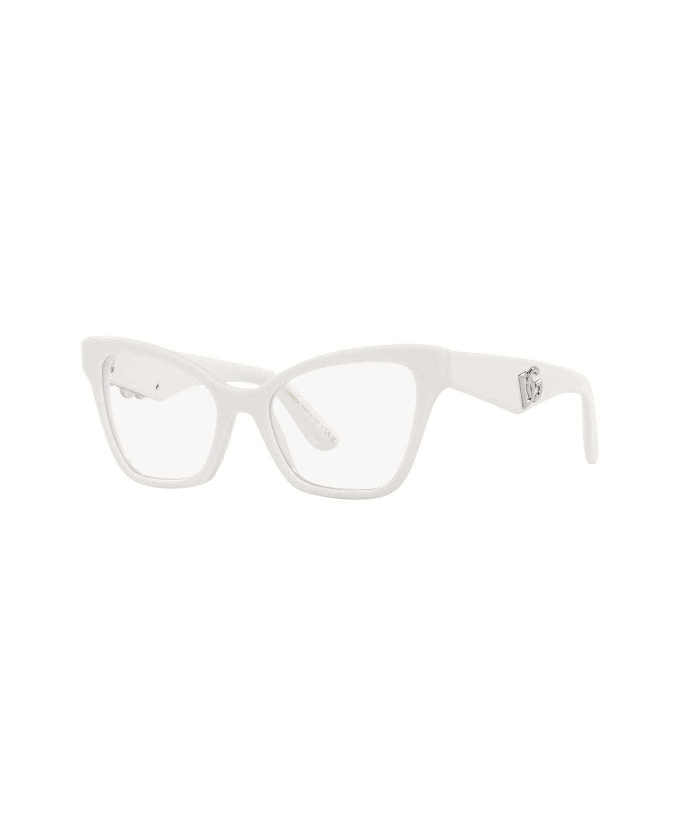 Dolce & Gabbana Eyewear Dg3369 3312 Glasses - Bianco アイウェア