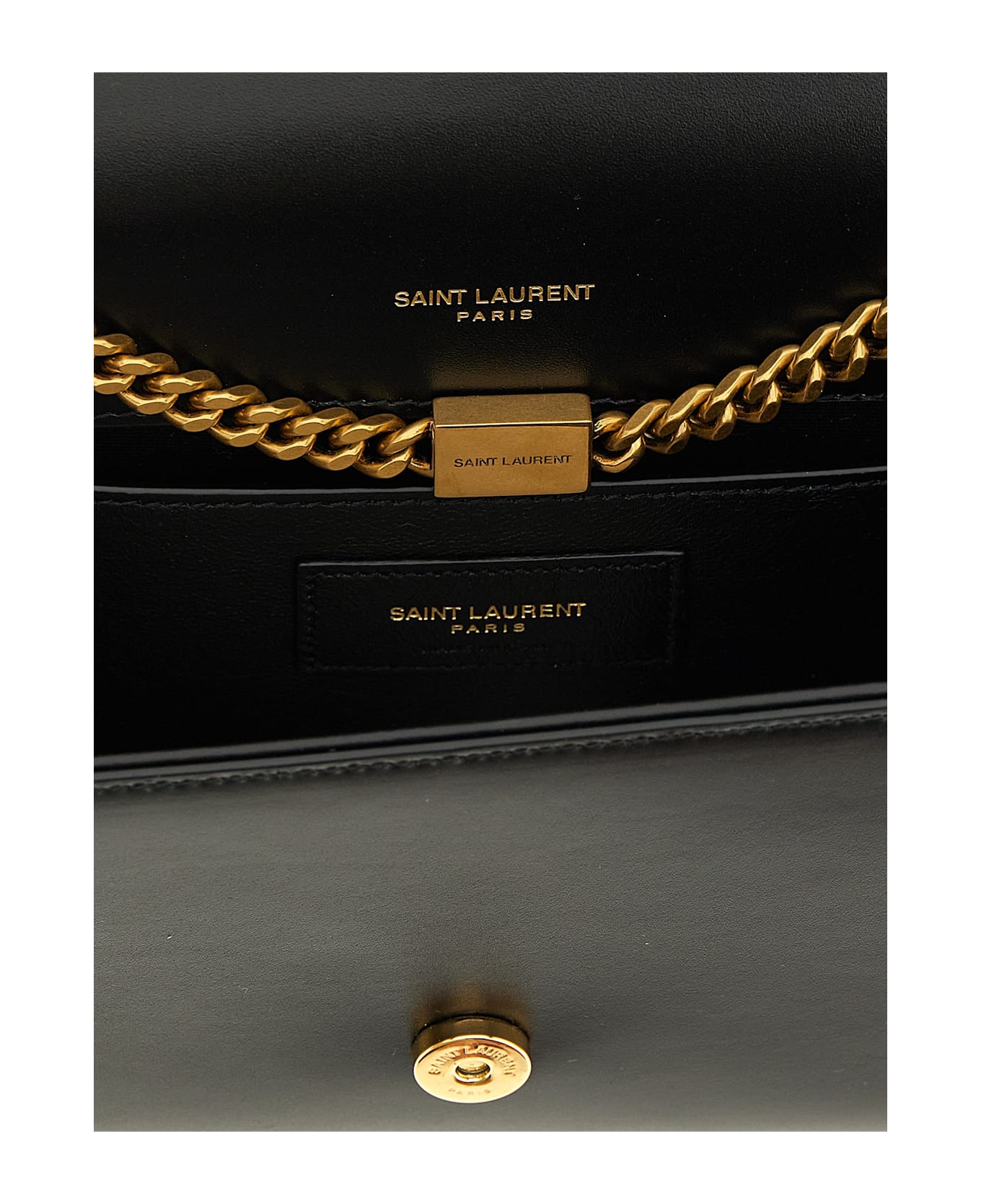 Saint Laurent 'kate' Small Crossbody Bag - Black  