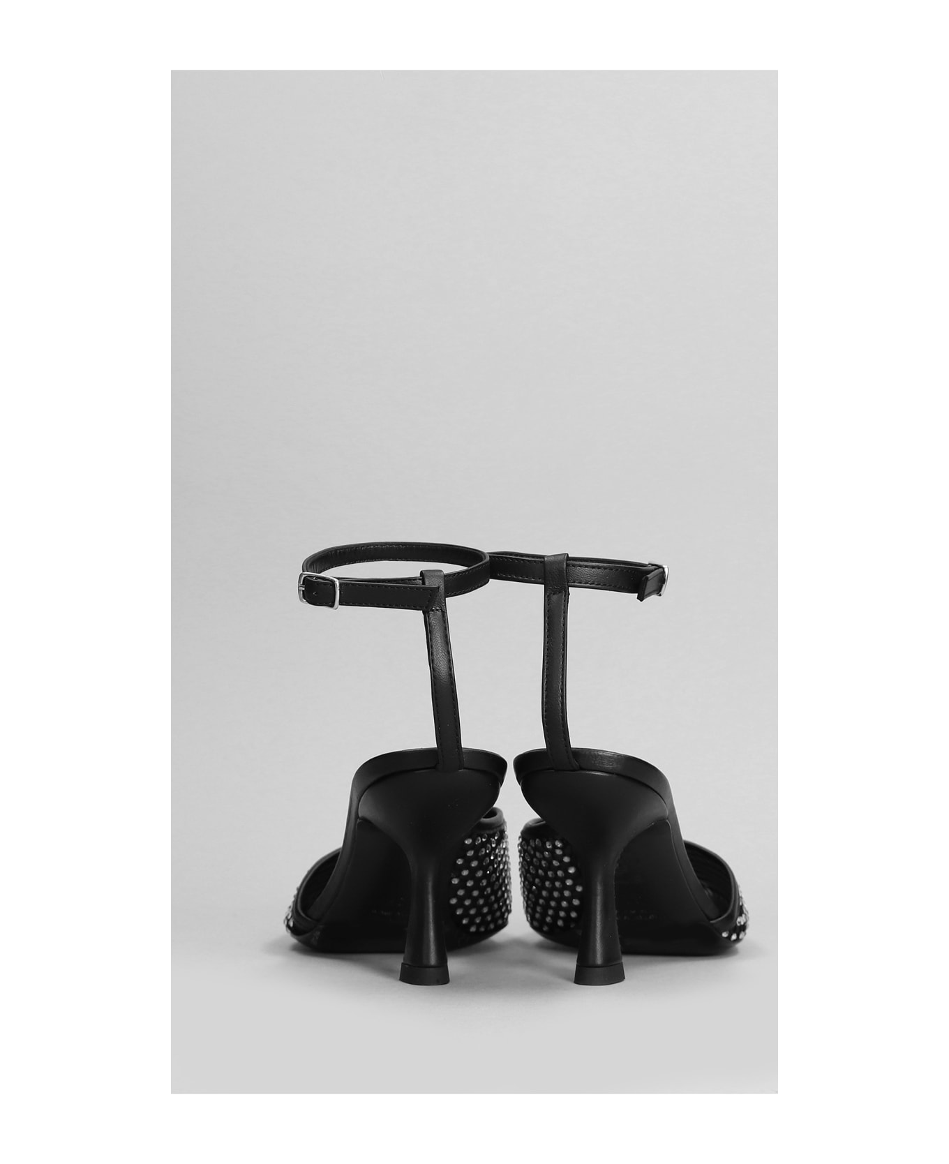 Christopher Esber Minette Veiled Heel Pumps In Black Polyester - black