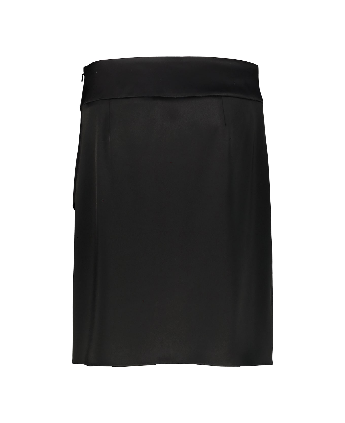 Courrèges Infinity Satin Skirt - Black