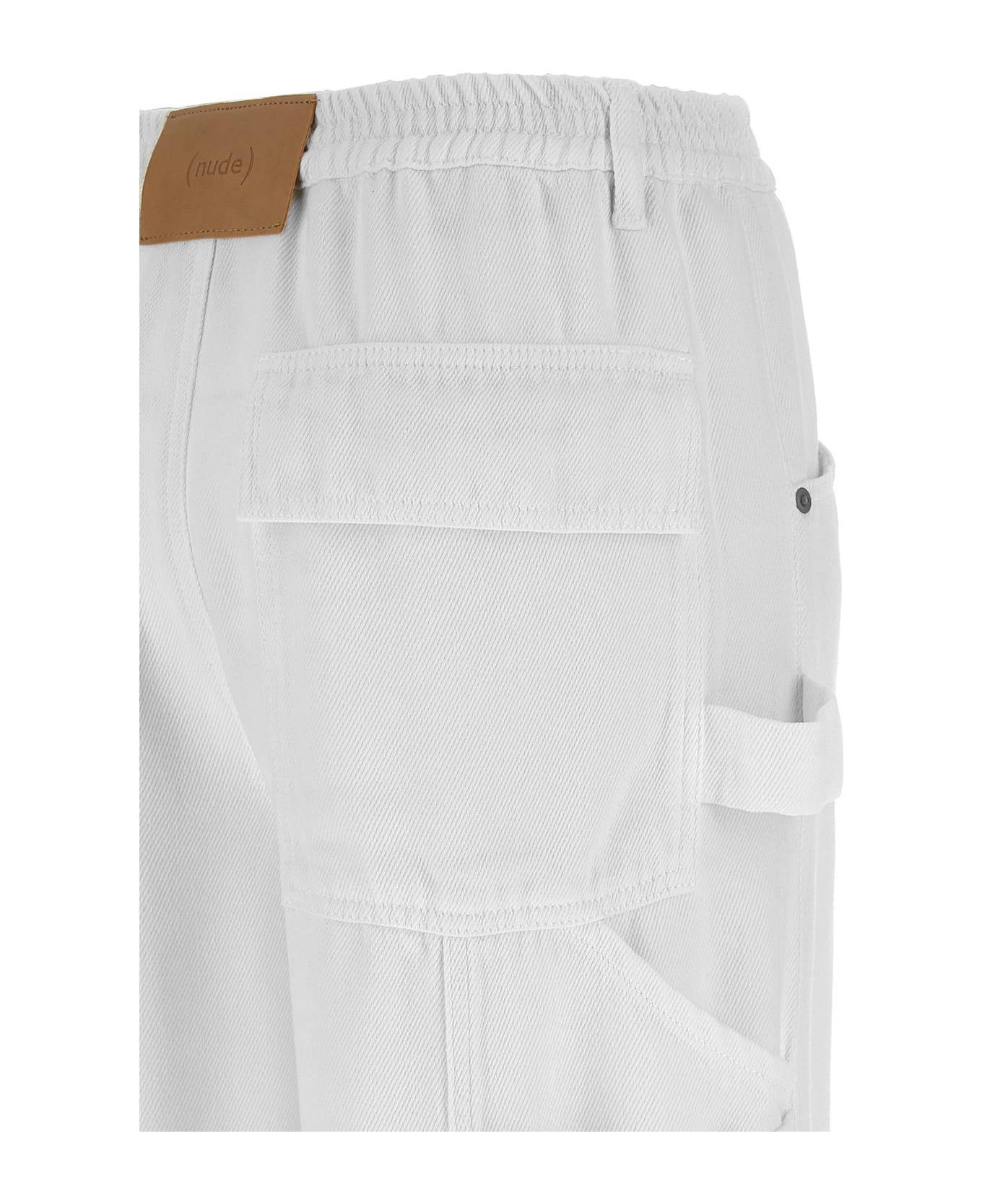 (nude) Cargo Pants - White