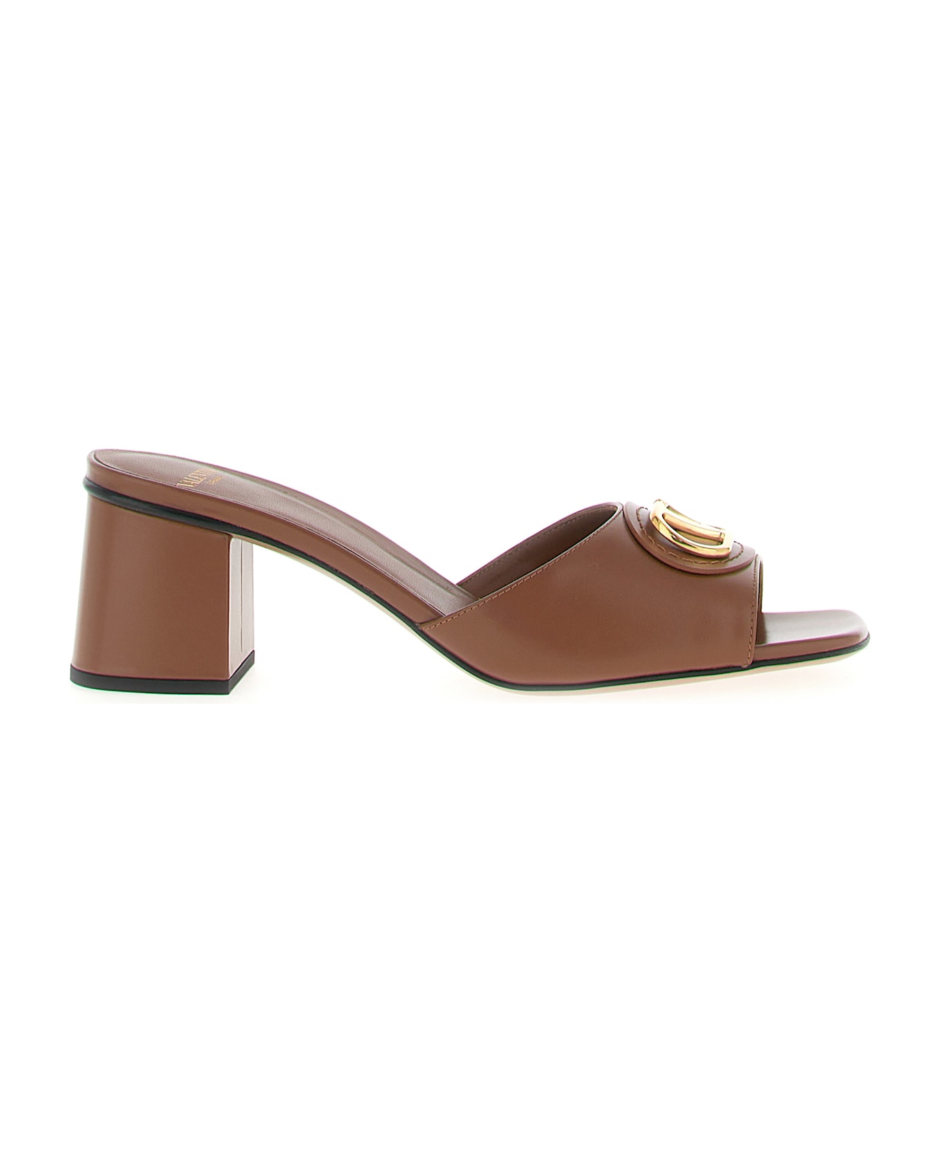 Valentino Garavani 'vlogo Signature' Slides - Brown