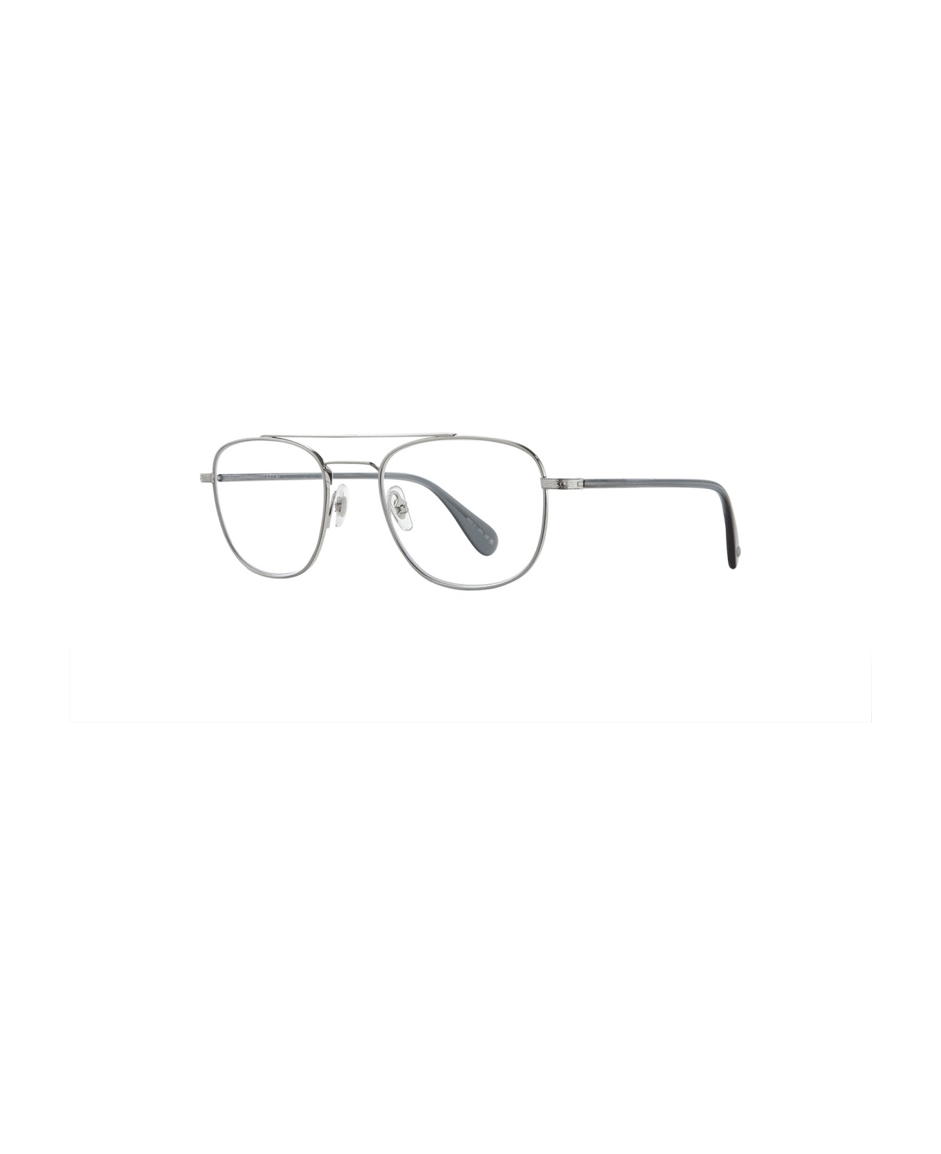 Garrett Leight Clubhouse Ii Brushed Silver Glasses - Brushed Silver