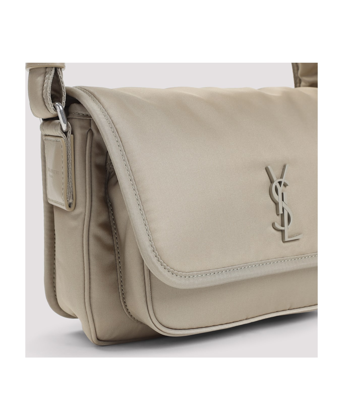 Saint Laurent Niki S Shoulder Bag - Gray