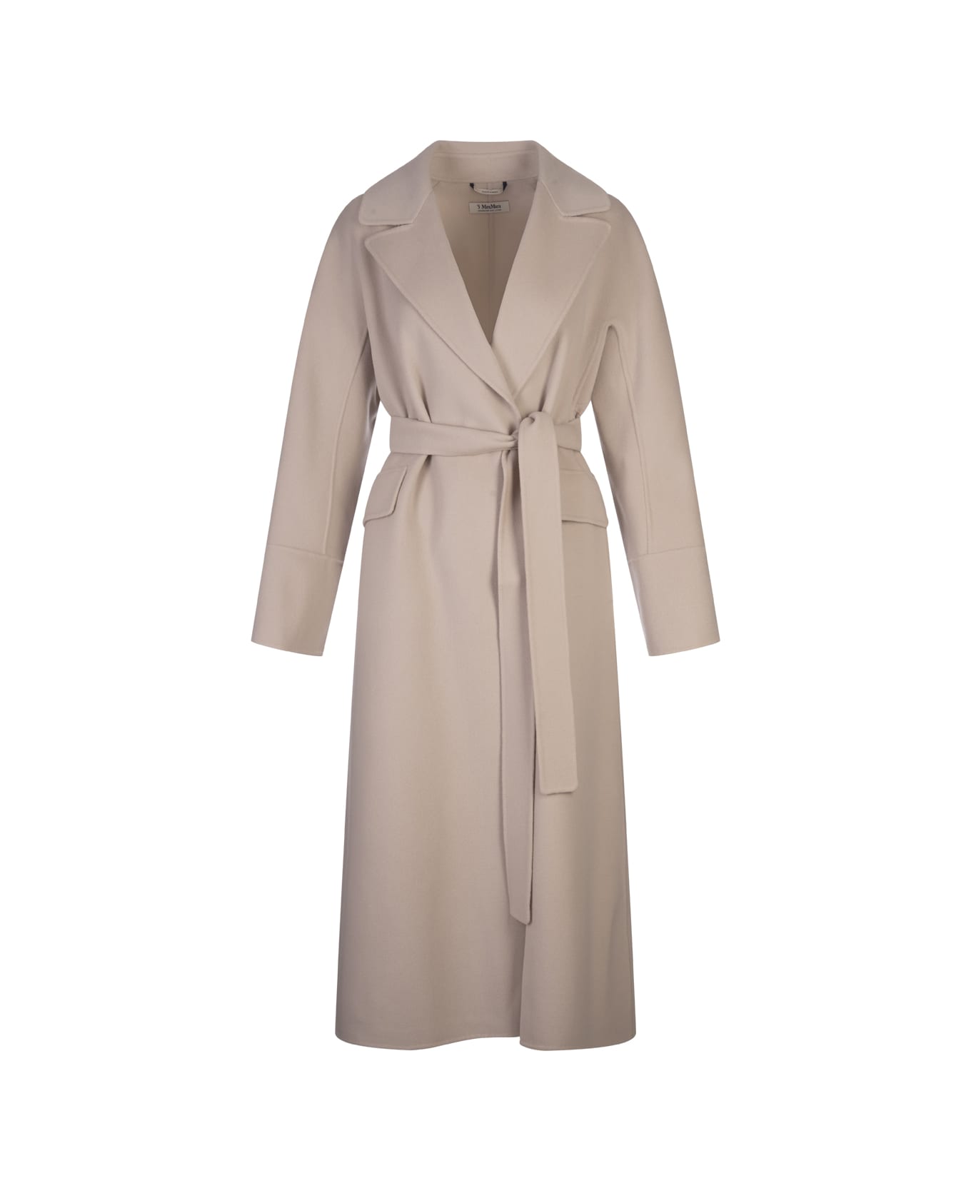 'S Max Mara Beige Malika Long Coat - Brown