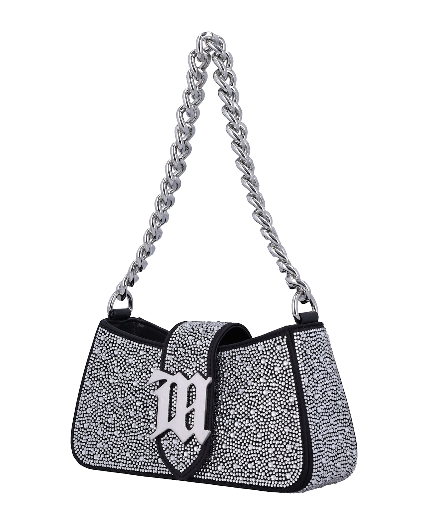 MISBHV Crystal Small Shoulder Bag - BLACK