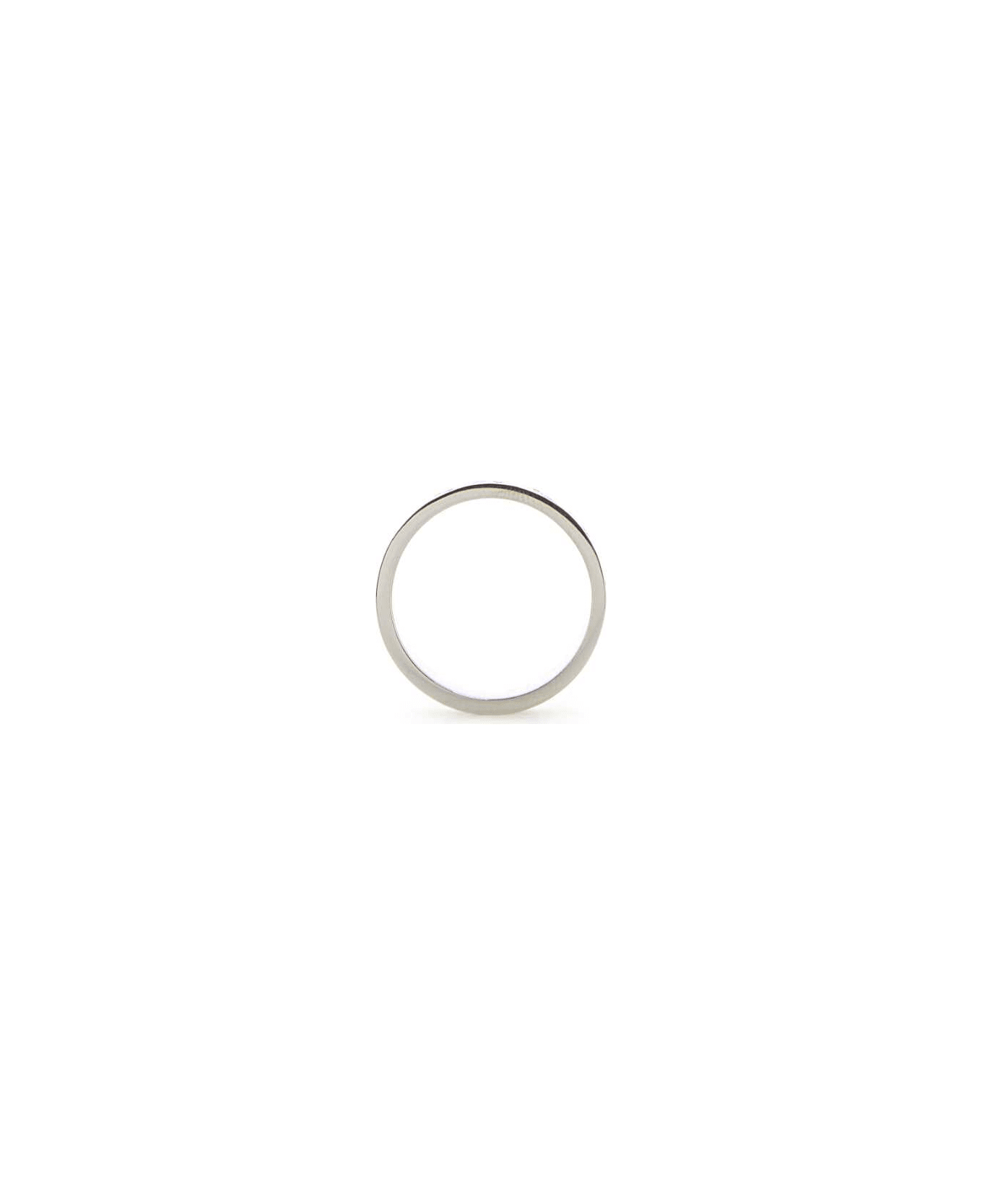 Valentino Garavani Silver Metal Ring - PALLADIUM