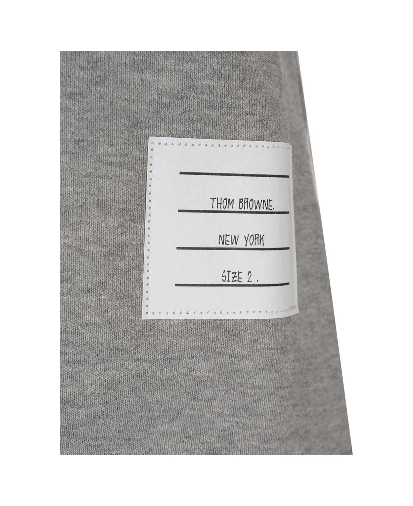 Thom Browne Grey 
4-bar
 Sweatshirt - LIGHT GREY