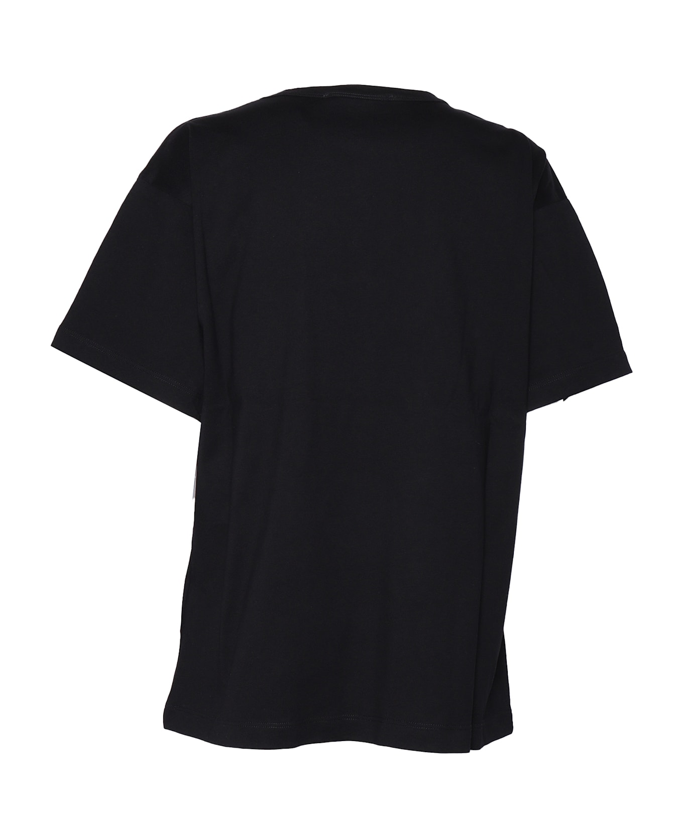 Philosophy di Lorenzo Serafini Black T-shirt With Logo - BLACK