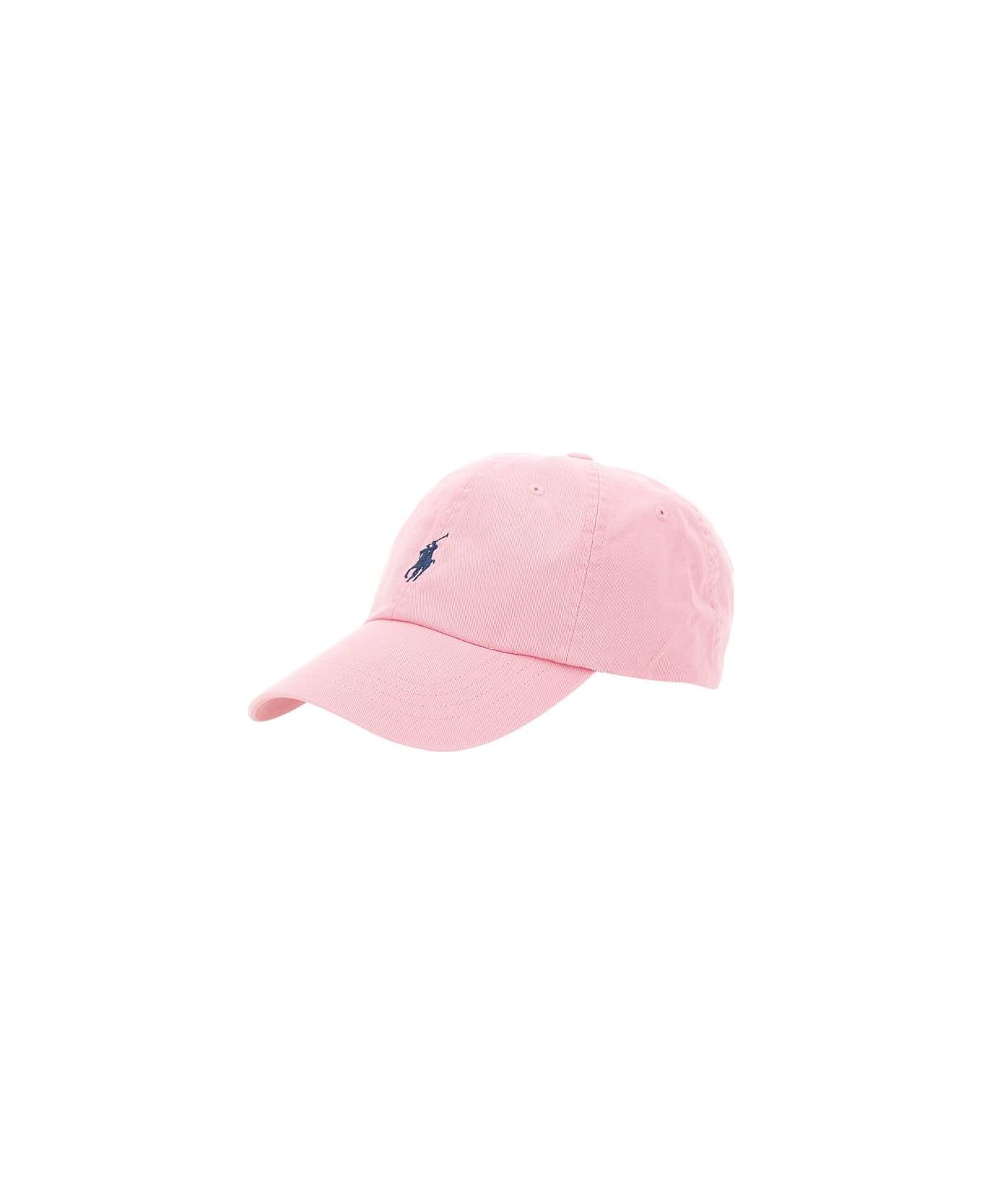 Polo Ralph Lauren "core Replen"baseball Cotton Hat - PINK