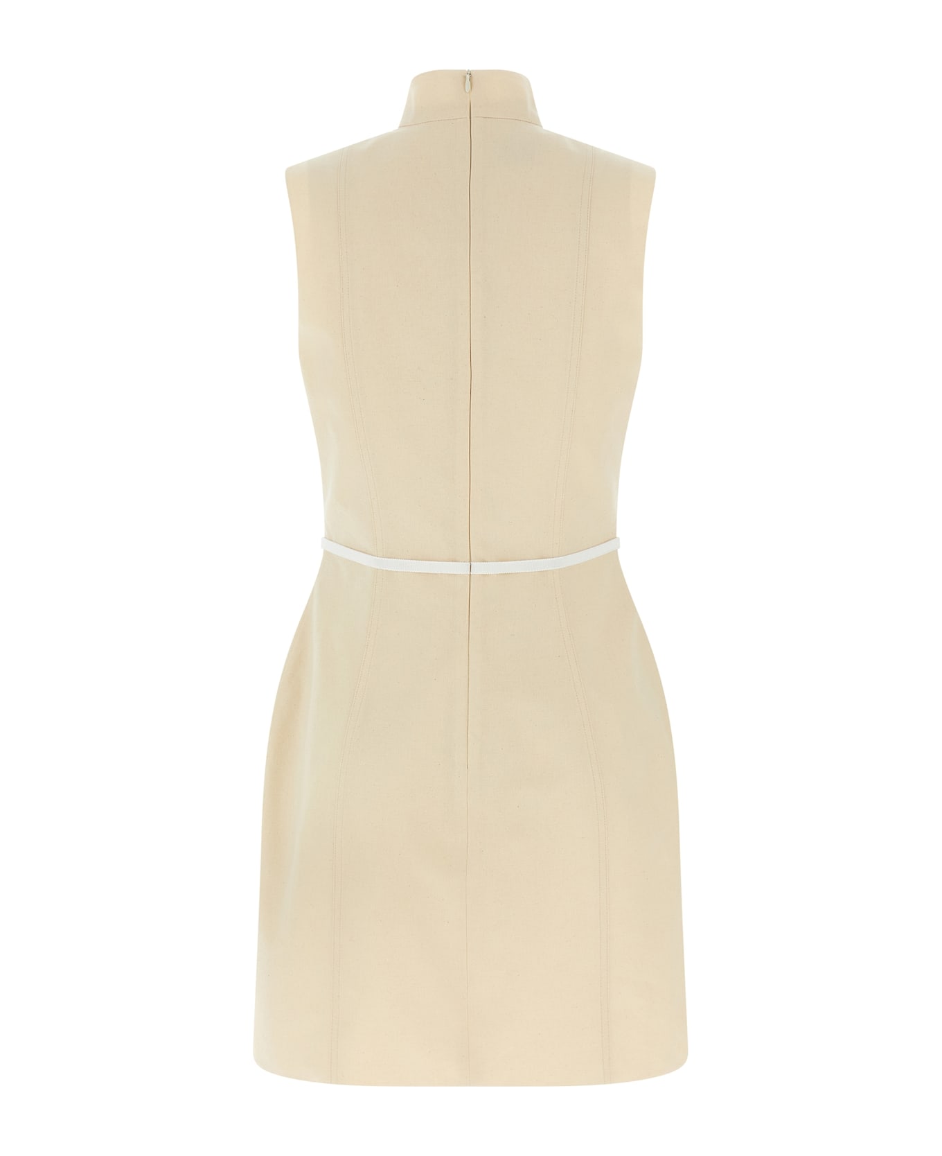 Moschino Rough Canvas Dress - Beige
