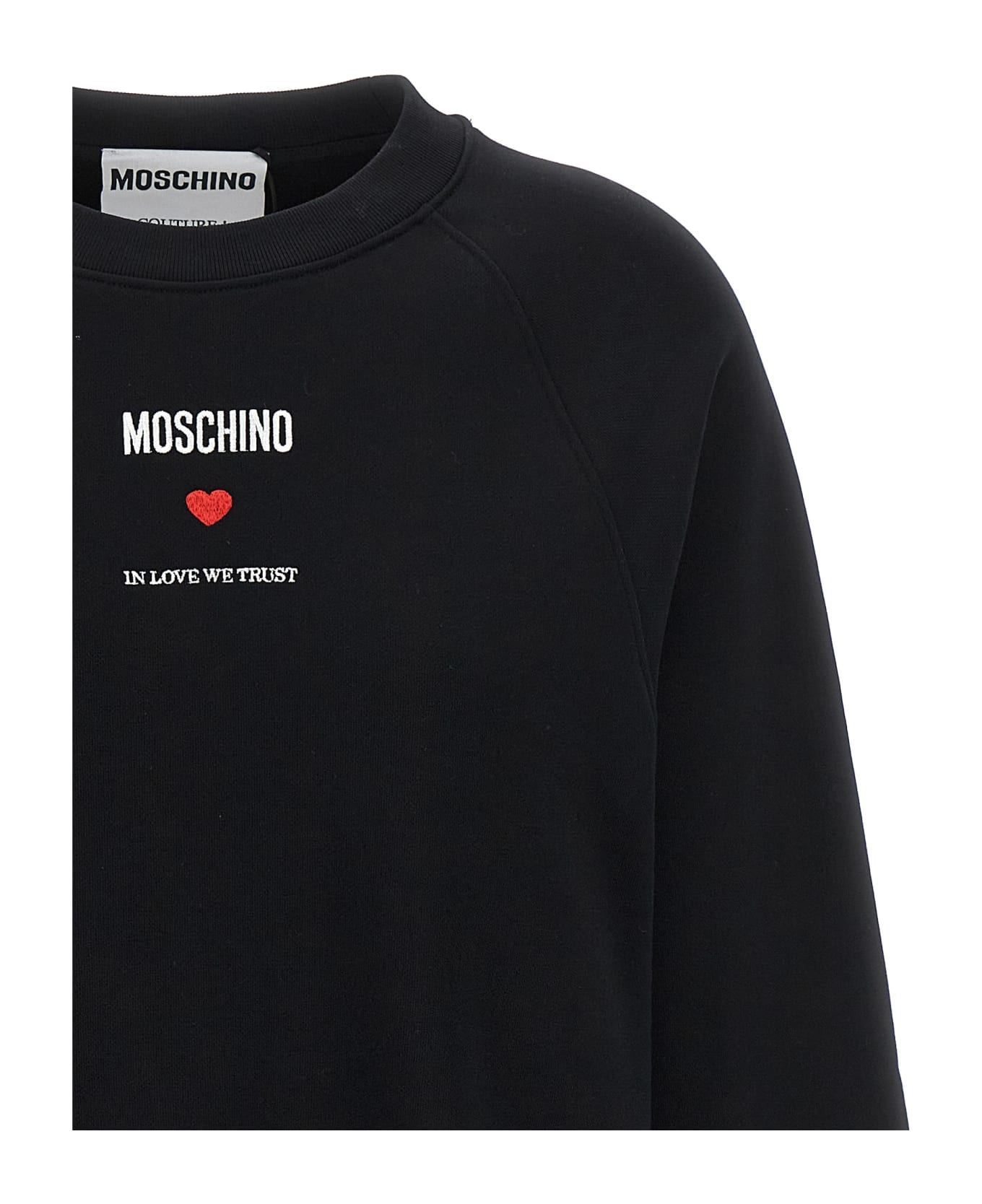 Moschino 'in Love We Trust' Sweatshirt