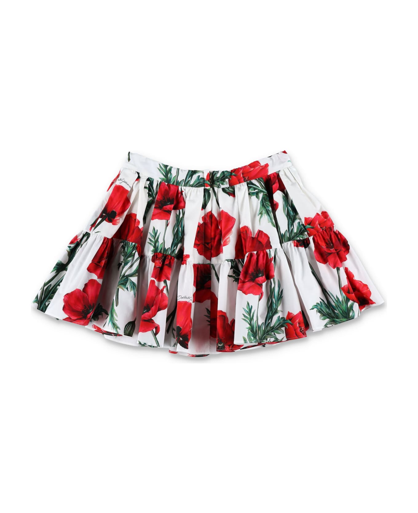 Dolce & Gabbana Poppies Skirt - PAPAVERI