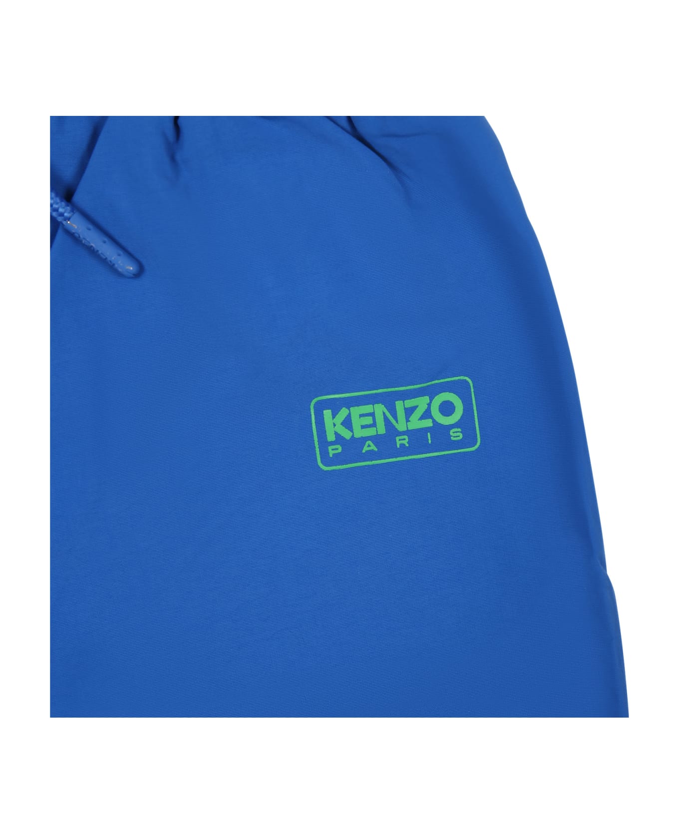 Kenzo Kids Light Blue Sea Boxer For Baby Boy With Logo - Light Blue 水着