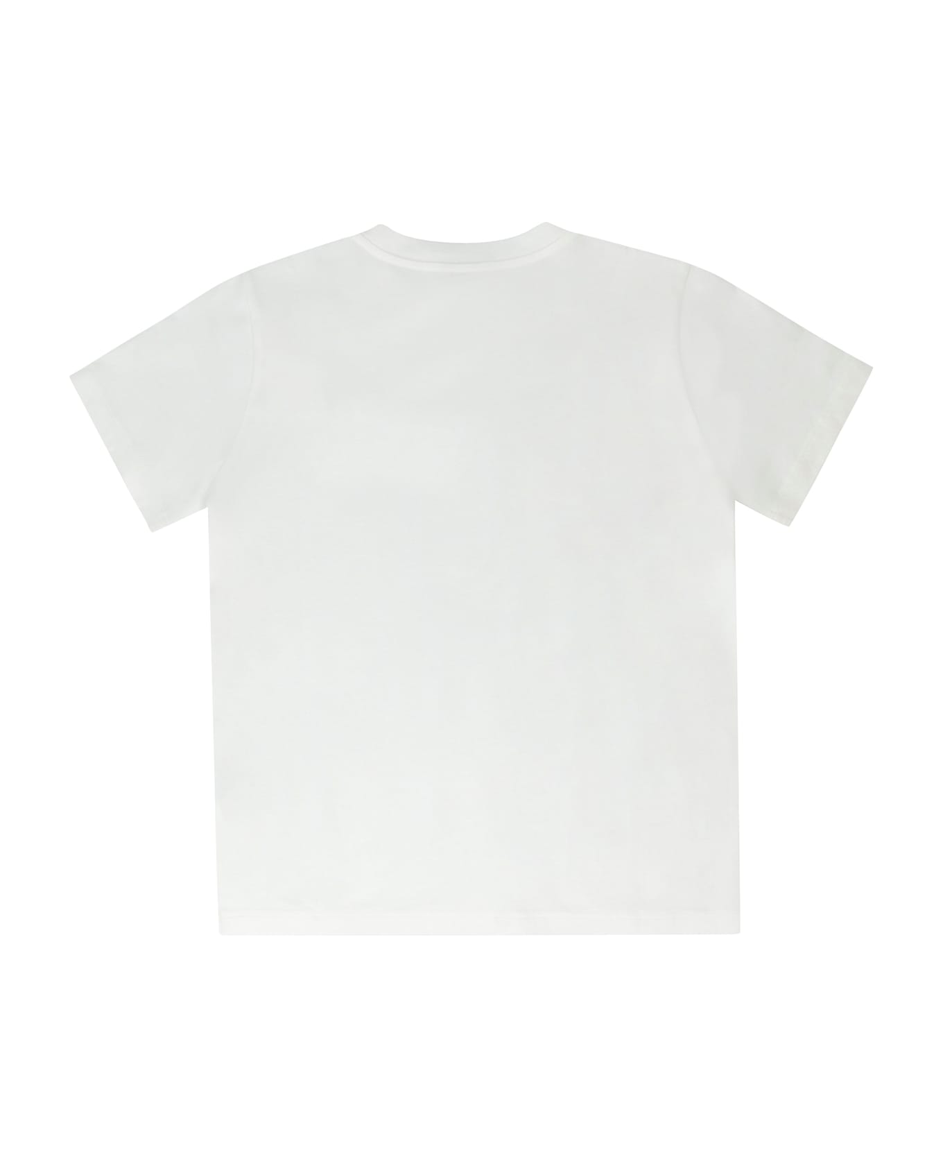 Moncler Cotton Crew-neck T-shirt - White