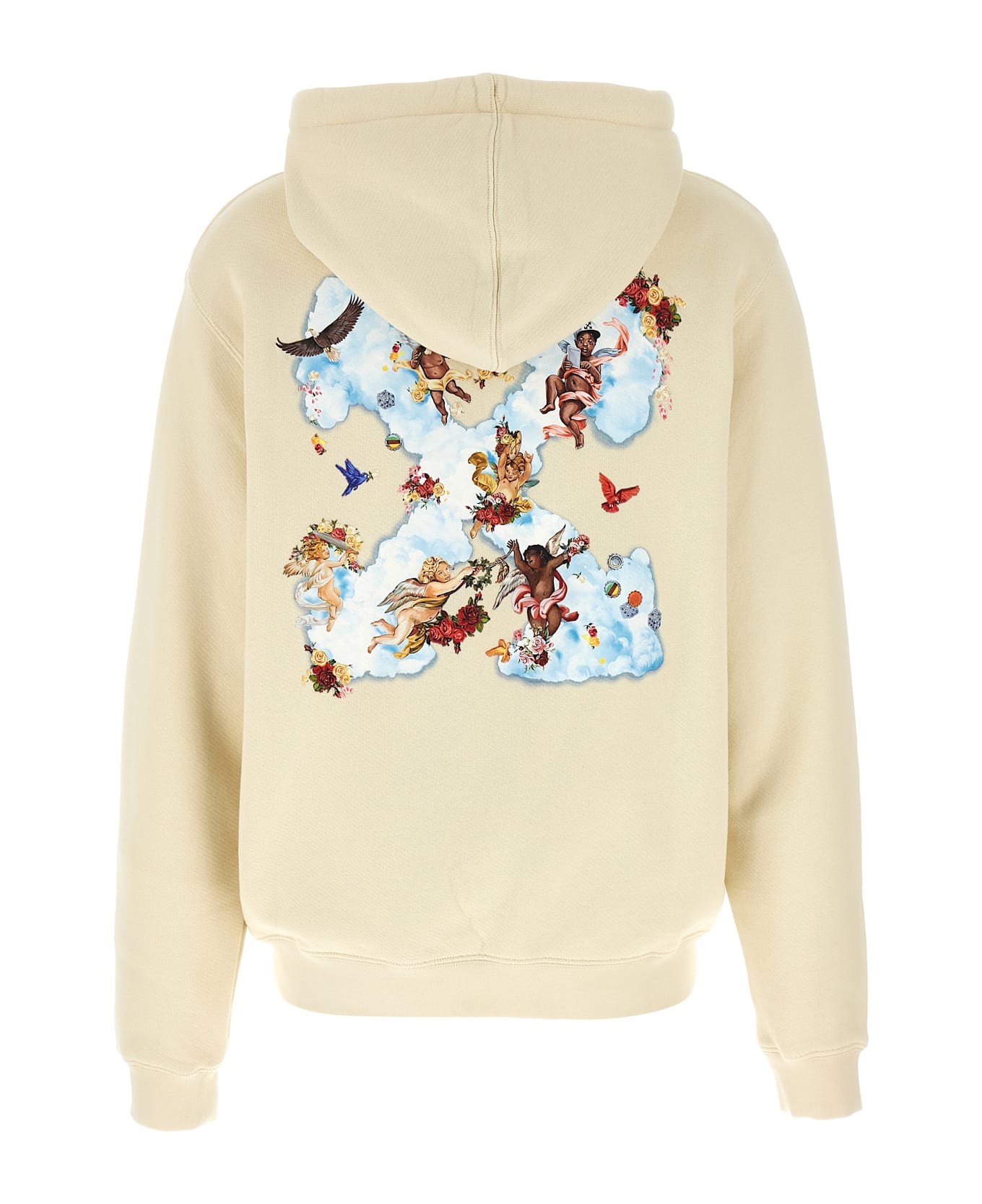 Off-White 
rose Valley
 Hoodie - White