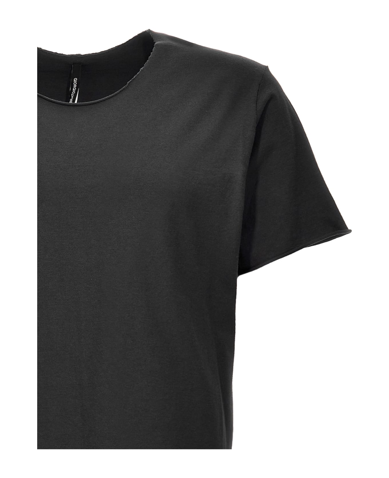 Giorgio Brato Raw Cut T-shirt - Gray