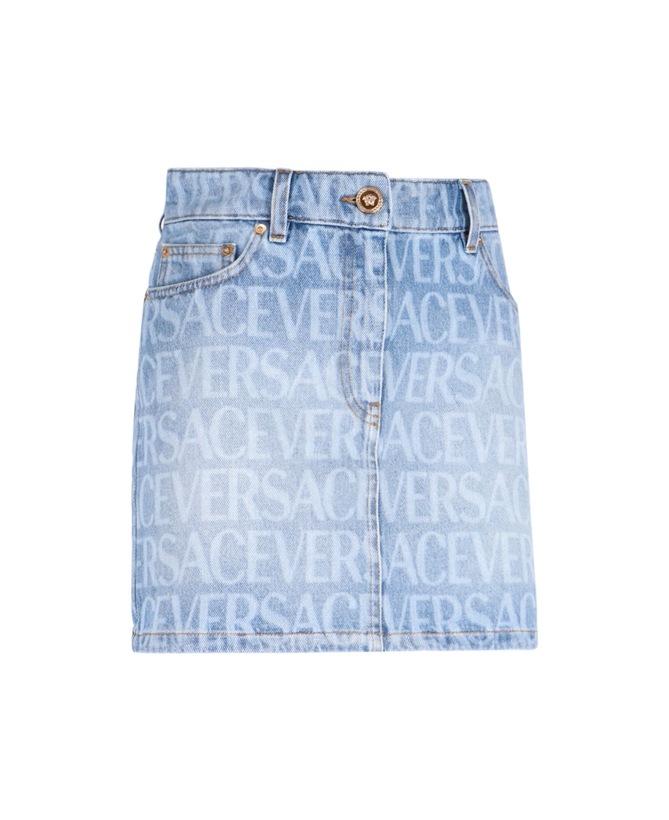 Versace Skirt - Light blue