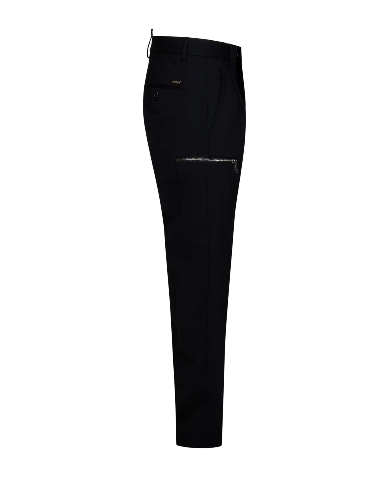 Dsquared2 Tapered One Pleat Trousers - Nero