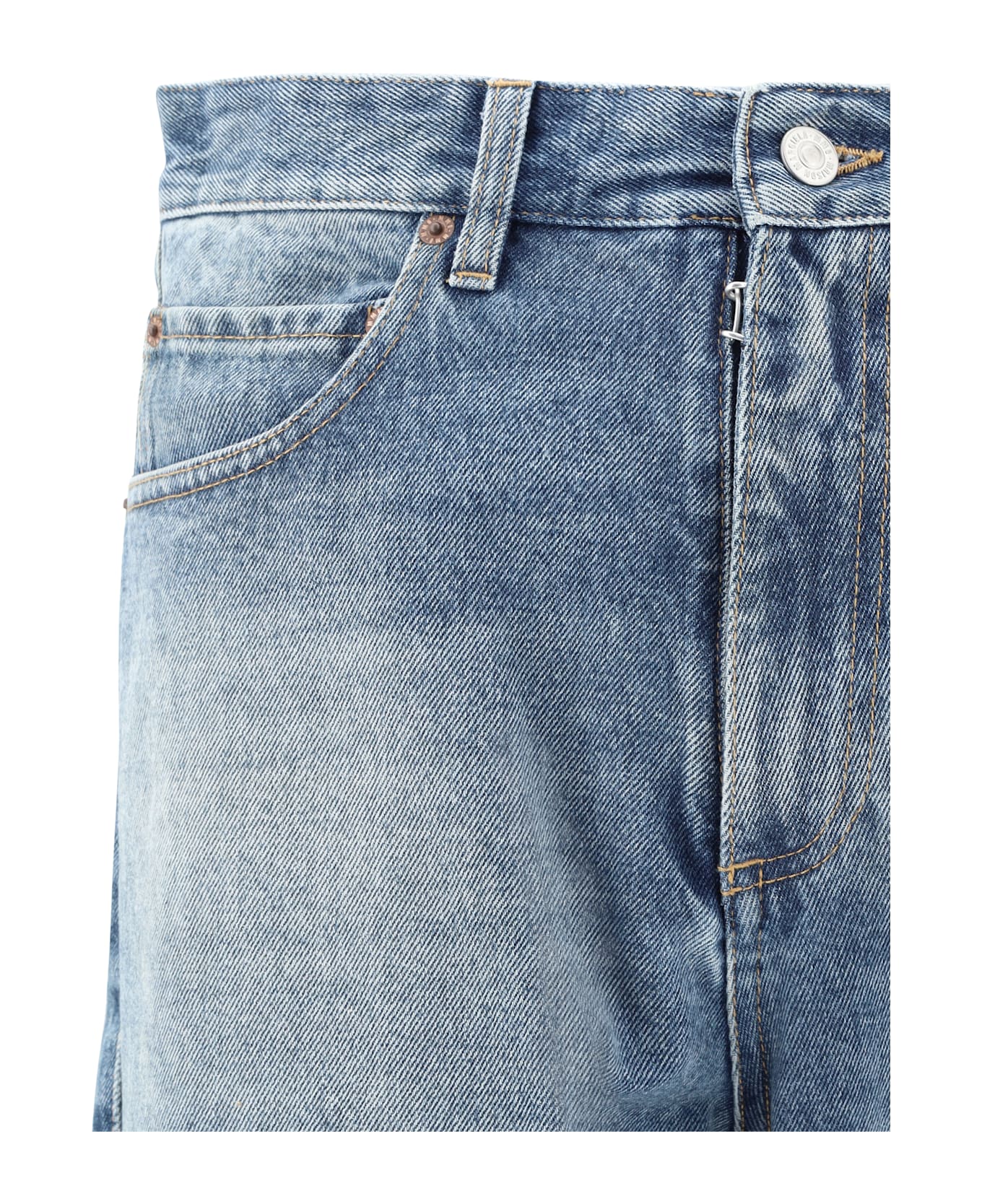 MM6 Maison Margiela Straight Jeans - Medium Blue