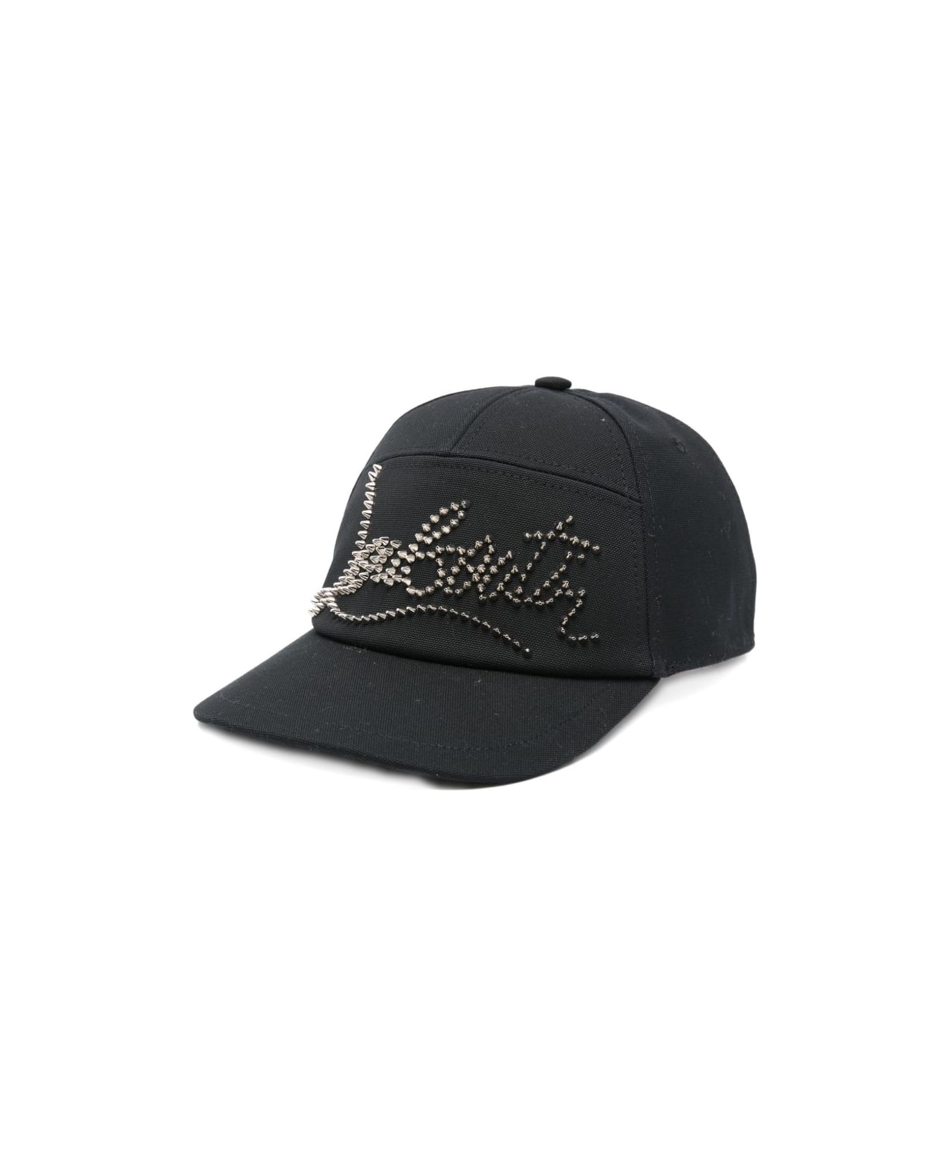 Christian Louboutin Loubishow Baseball Cap - Black