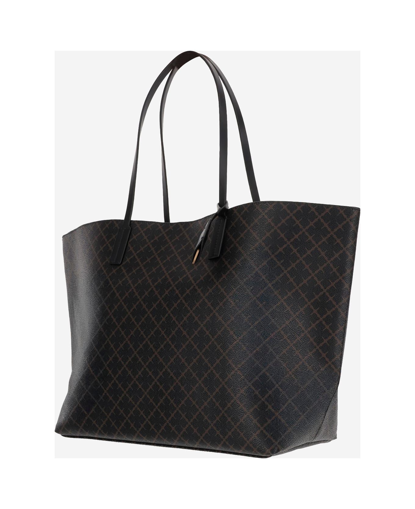 By Malene Birger Abi Floral Print Tote Bag - Marrone scuro