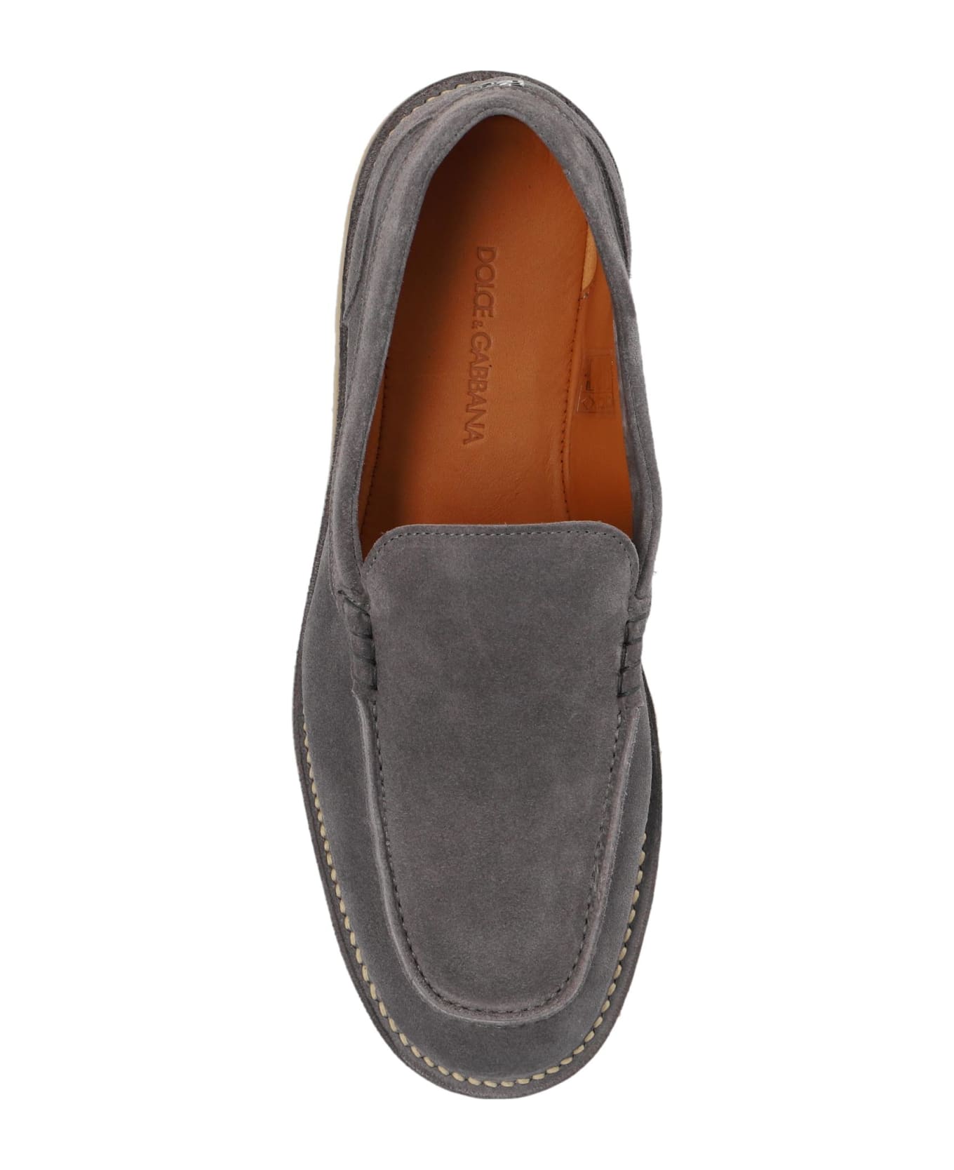 Dolce & Gabbana Leather Shoes - Grigio piombo