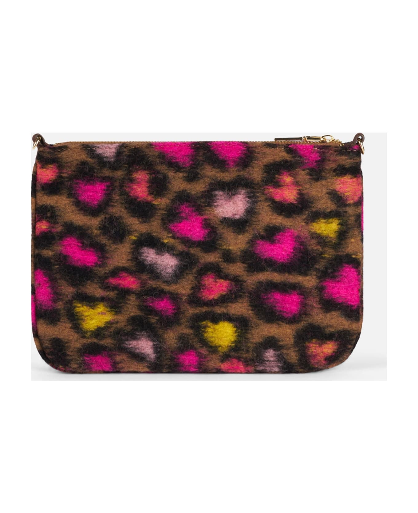 MC2 Saint Barth Parisienne Cross Body Pouch Bag With Animalier Pattern - MULTICOLOR