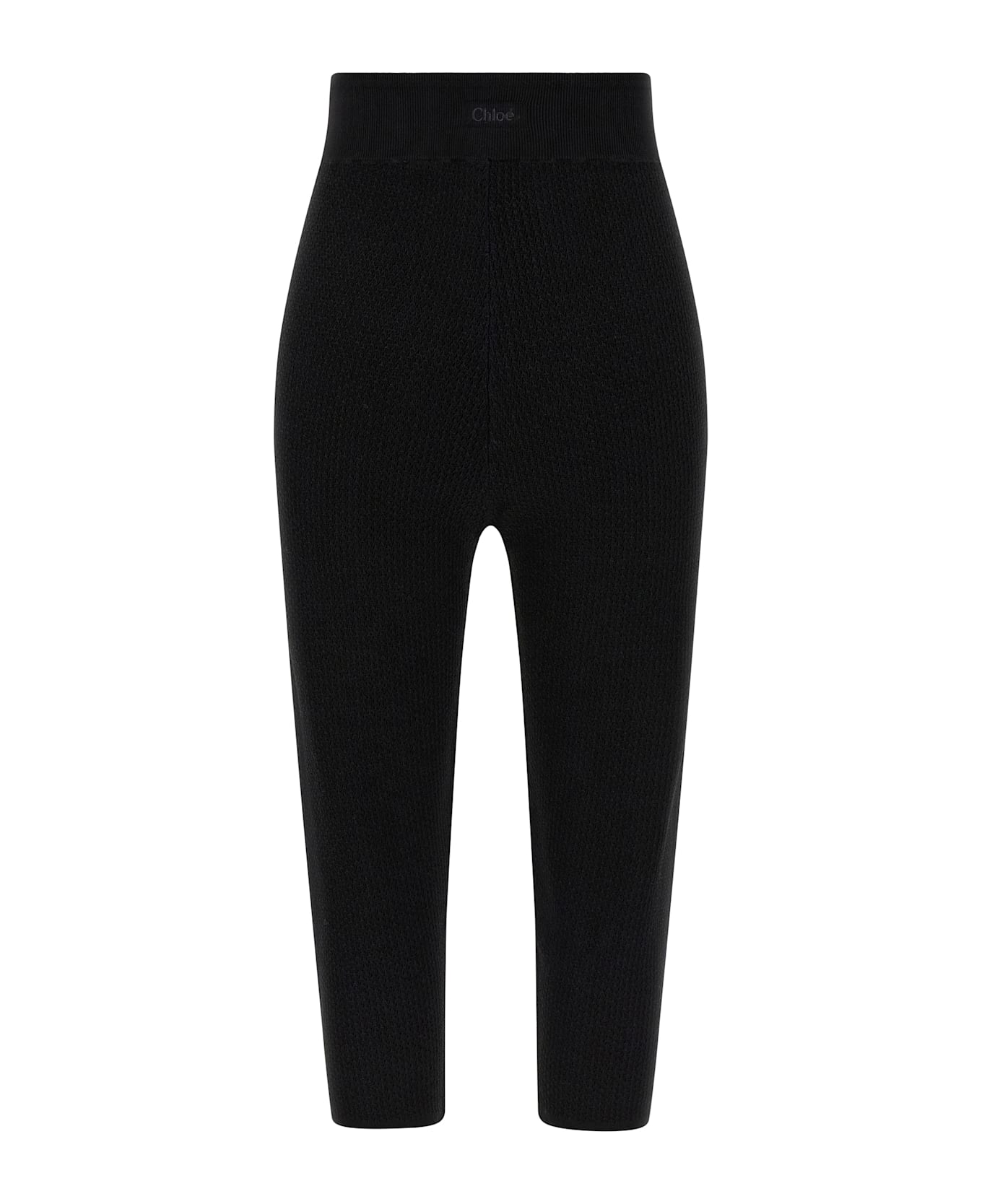 Chloé Knitted Leggings - Black  