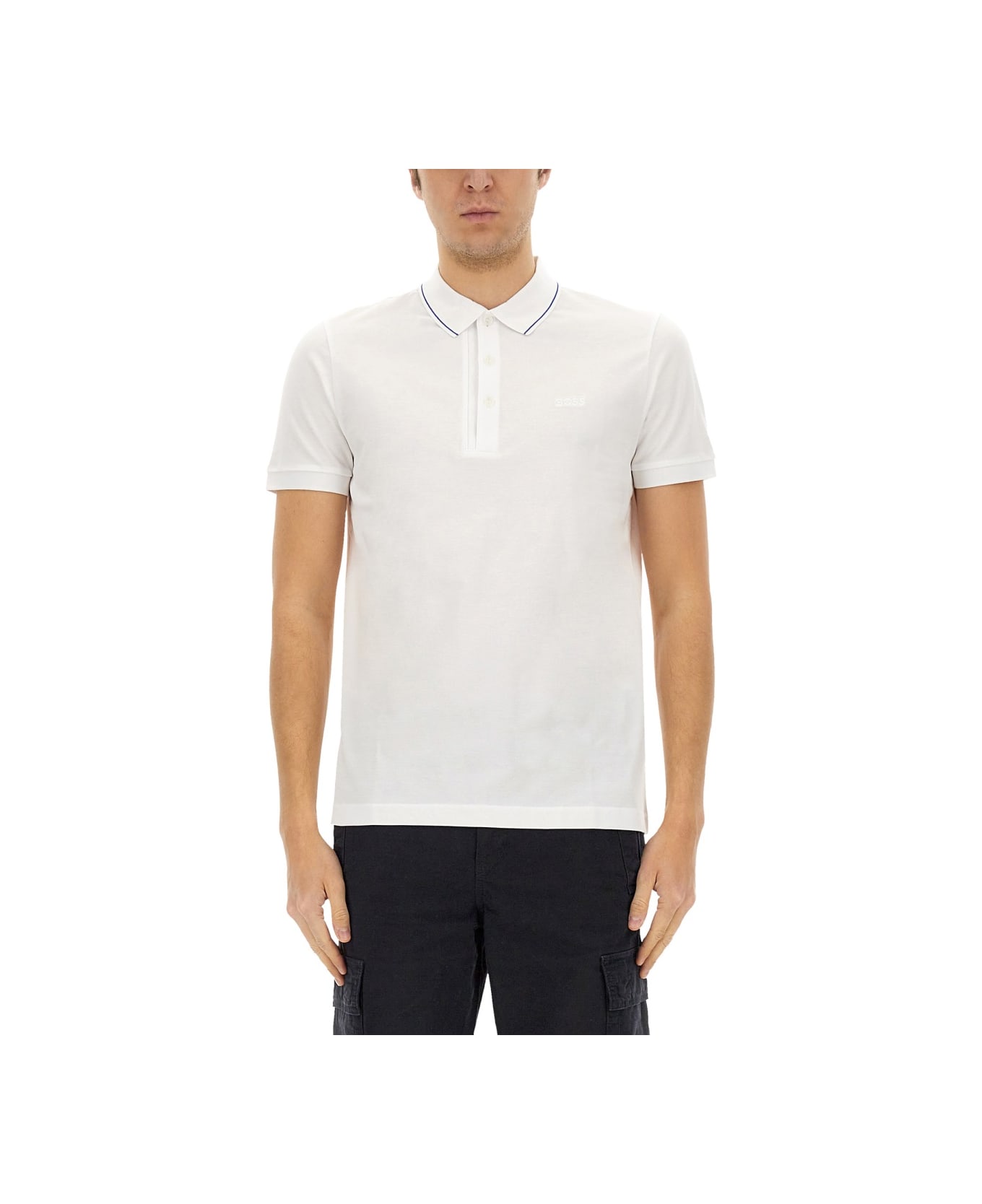 Hugo Boss Polo "paule 4" - WHITE