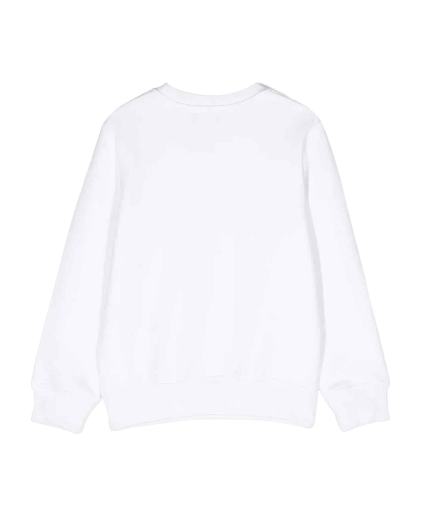 Moschino White Sweatshirt Unisex - Bianco